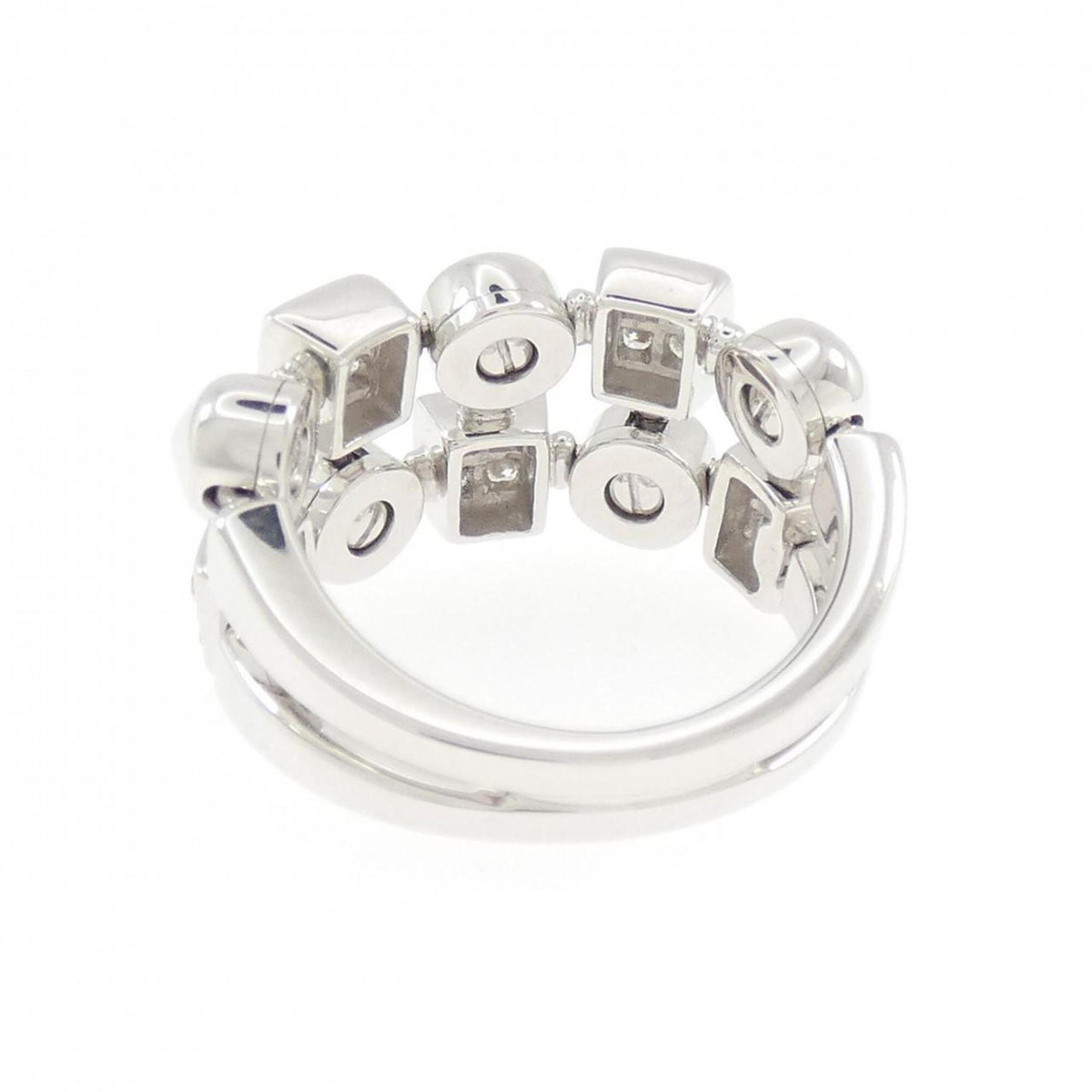 Bvlgari White Gold (18K) Band Ring (Pre-Owned)
