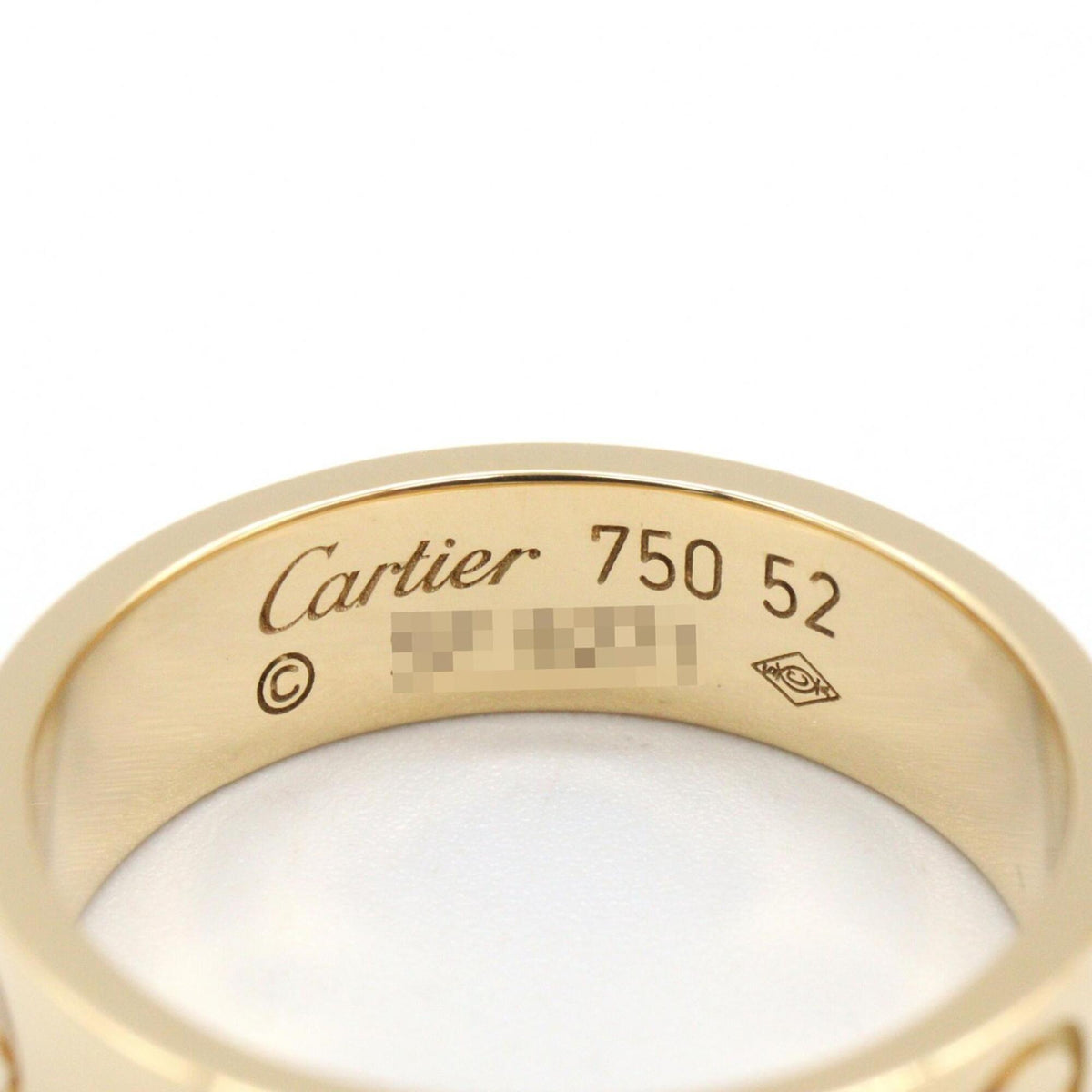 Cartier Gold Yellow Gold (18K) Band Ring (Pre-Owned)