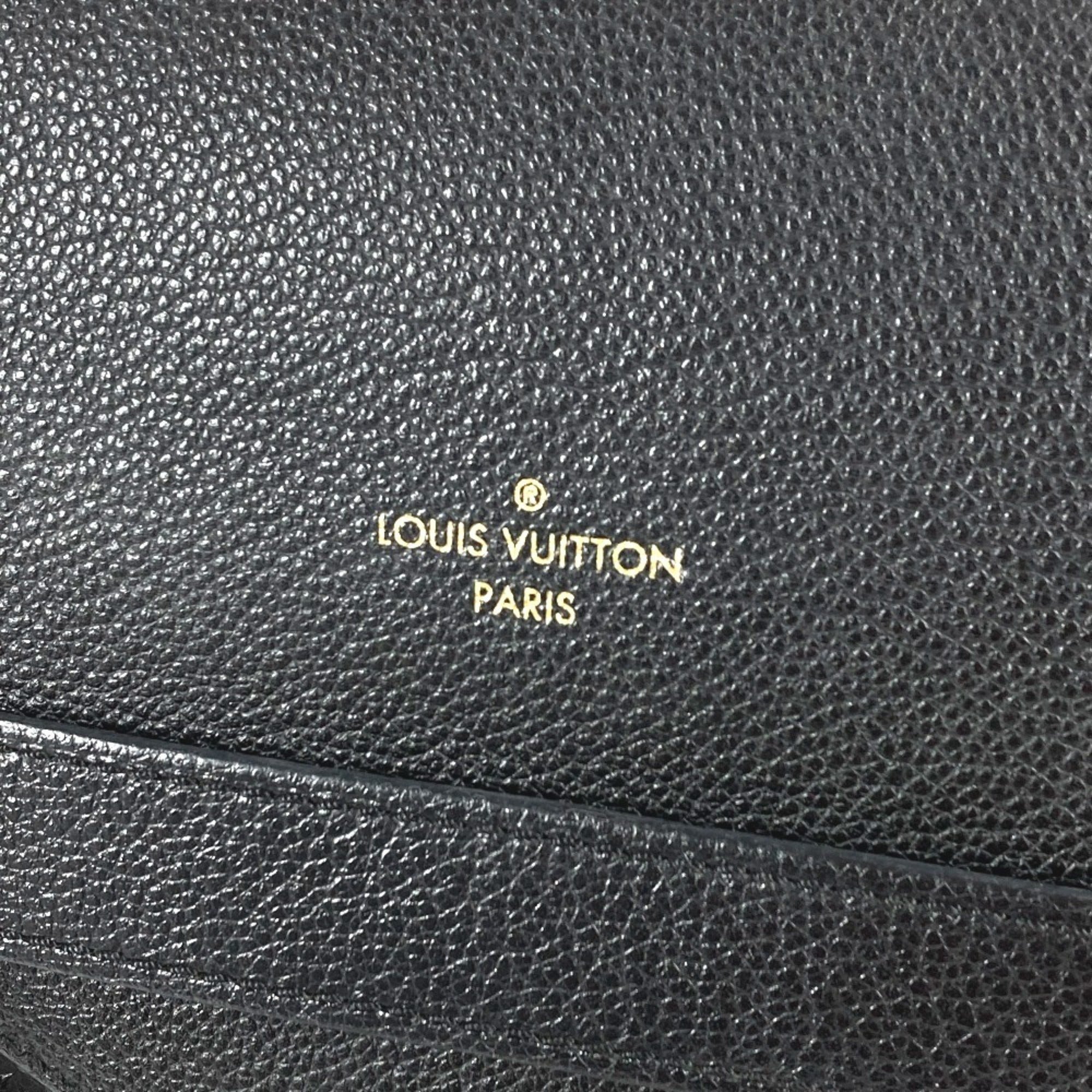 Louis Vuitton Black Noir Monogram Empreinte Handbag Tote Bag (Pre-Owned)