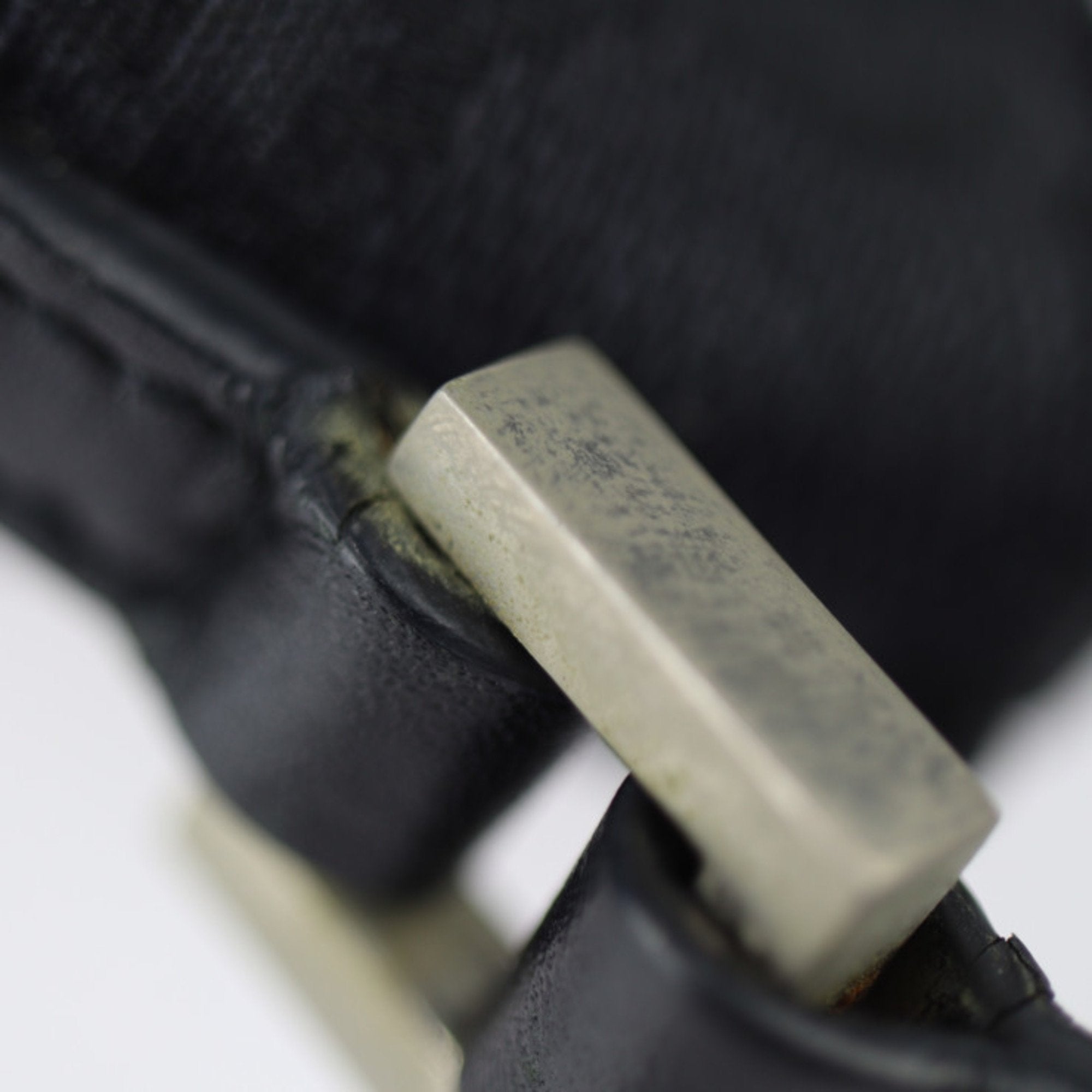 Gucci Black Canvas Leather Handbag (Pre-Owned)