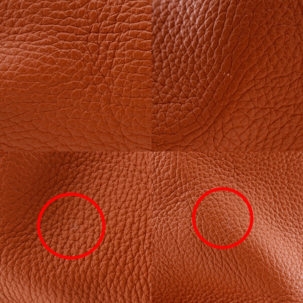Hermes Brown Taurillon Clemence Leather Tote Bag (Pre-Owned)