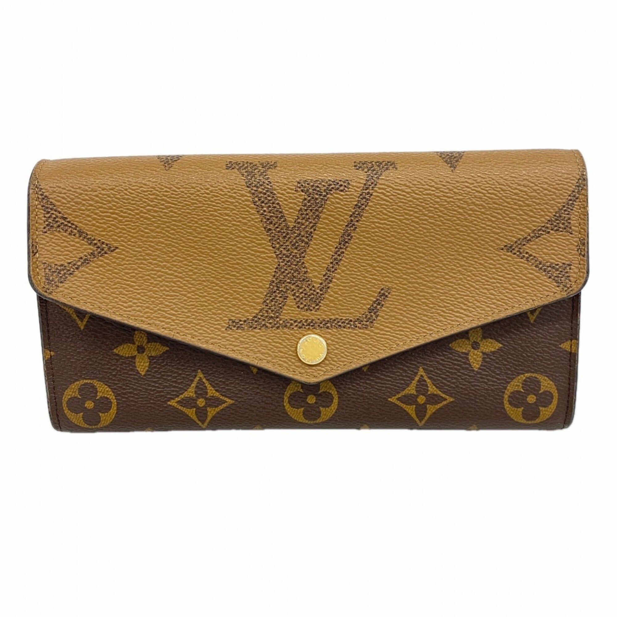 Louis Vuitton Brown Long Wallet (Bi-Fold) (Pre-Owned)