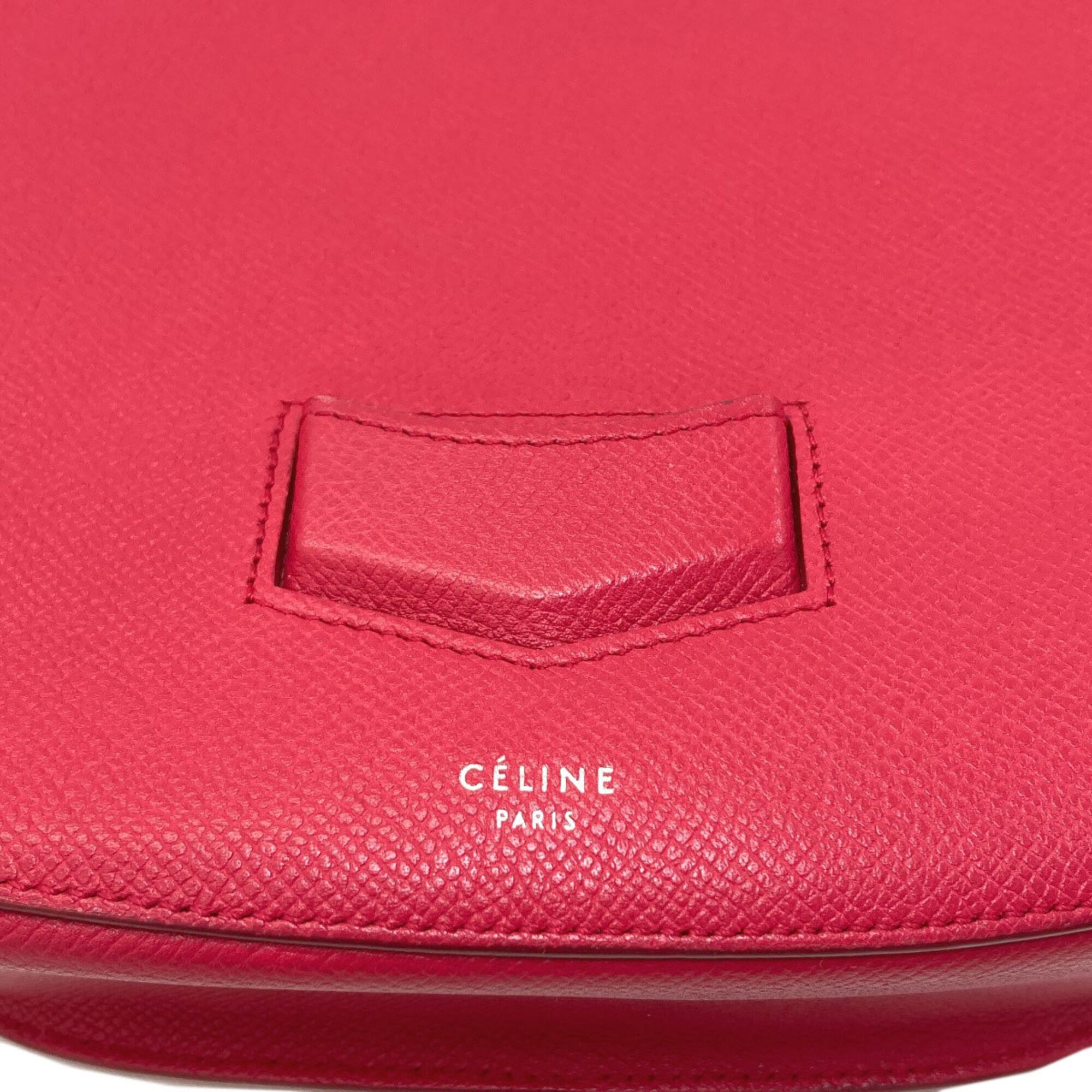 Celine Pink Leather Shoulder Bag (Pre-Owned)