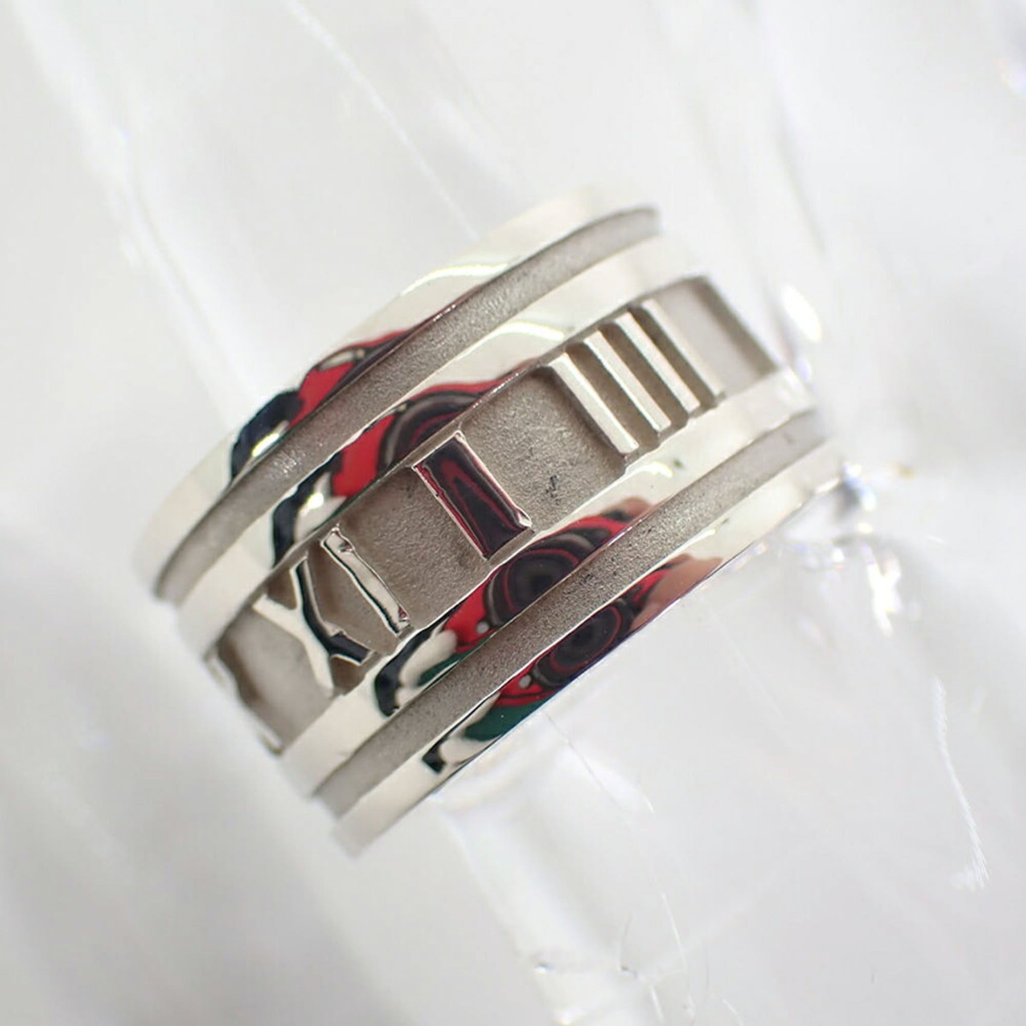 Tiffany Sterling Silver 925 Band Ring (Pre-Owned)
