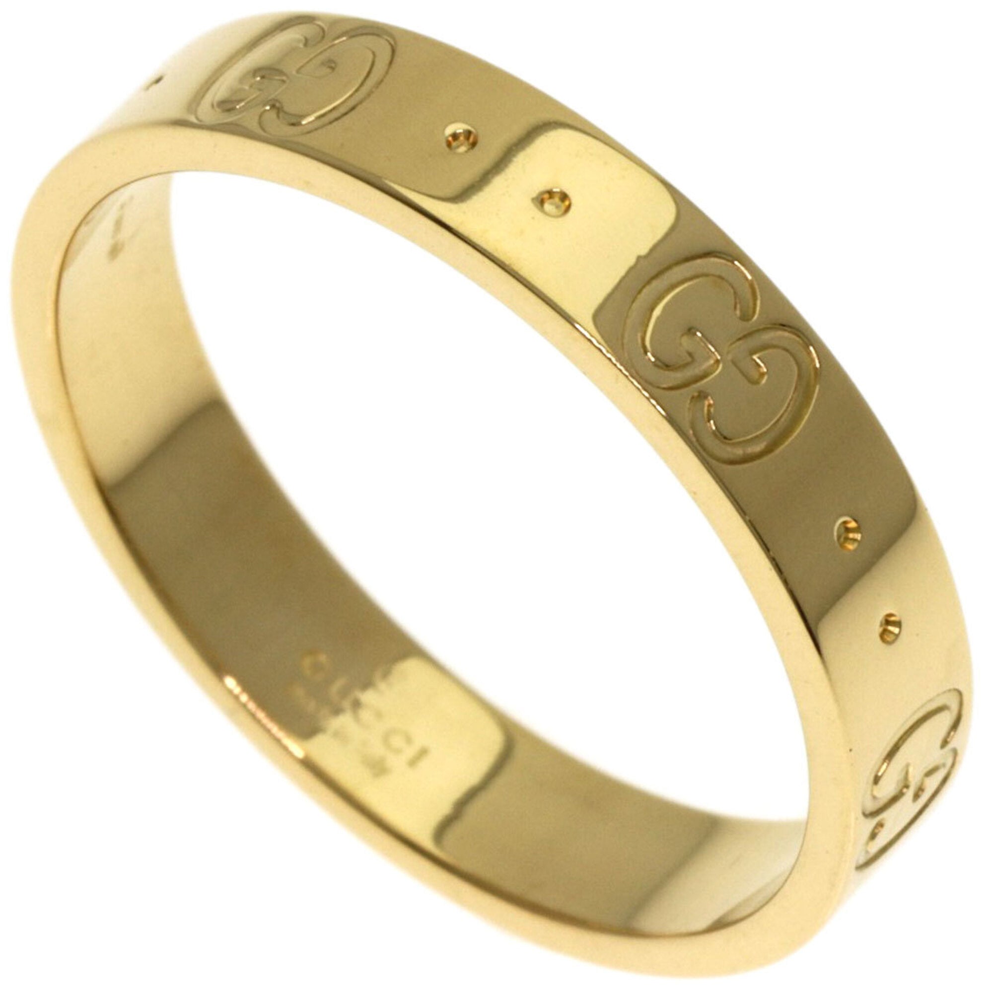 Gucci Yellow Gold (18K) Band Ring (Pre-Owned)