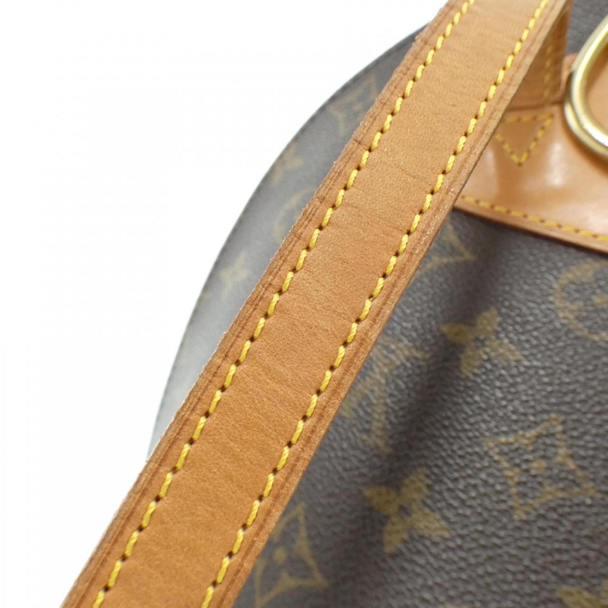 Louis Vuitton Marron Coated Canvas Backpack (Pre-Owned)