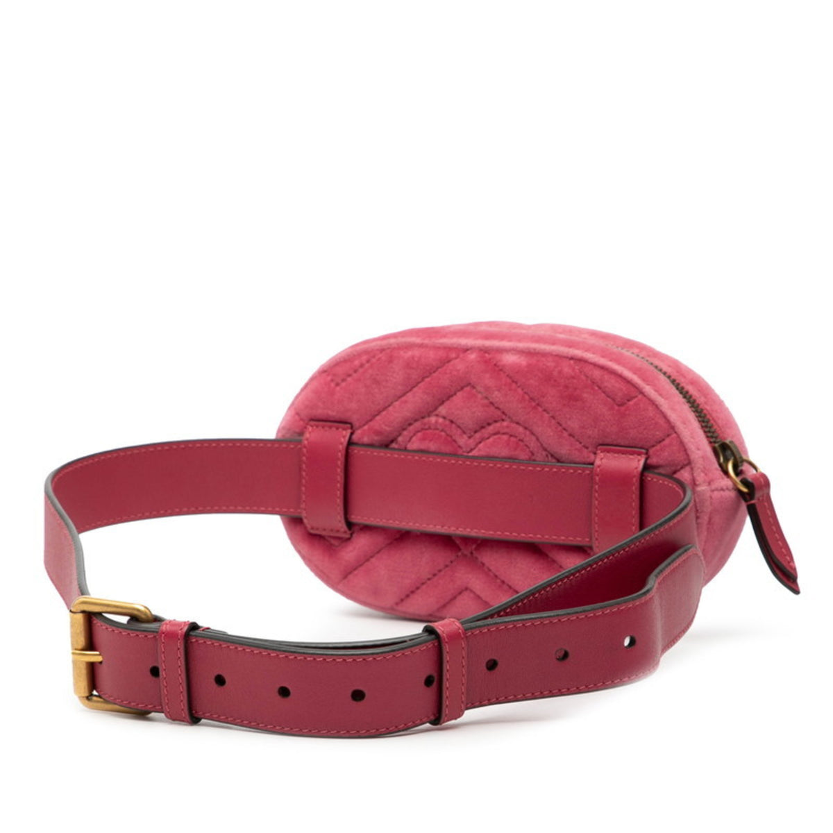 Gucci Pink Leather Sling Bag (Pre-Owned)
