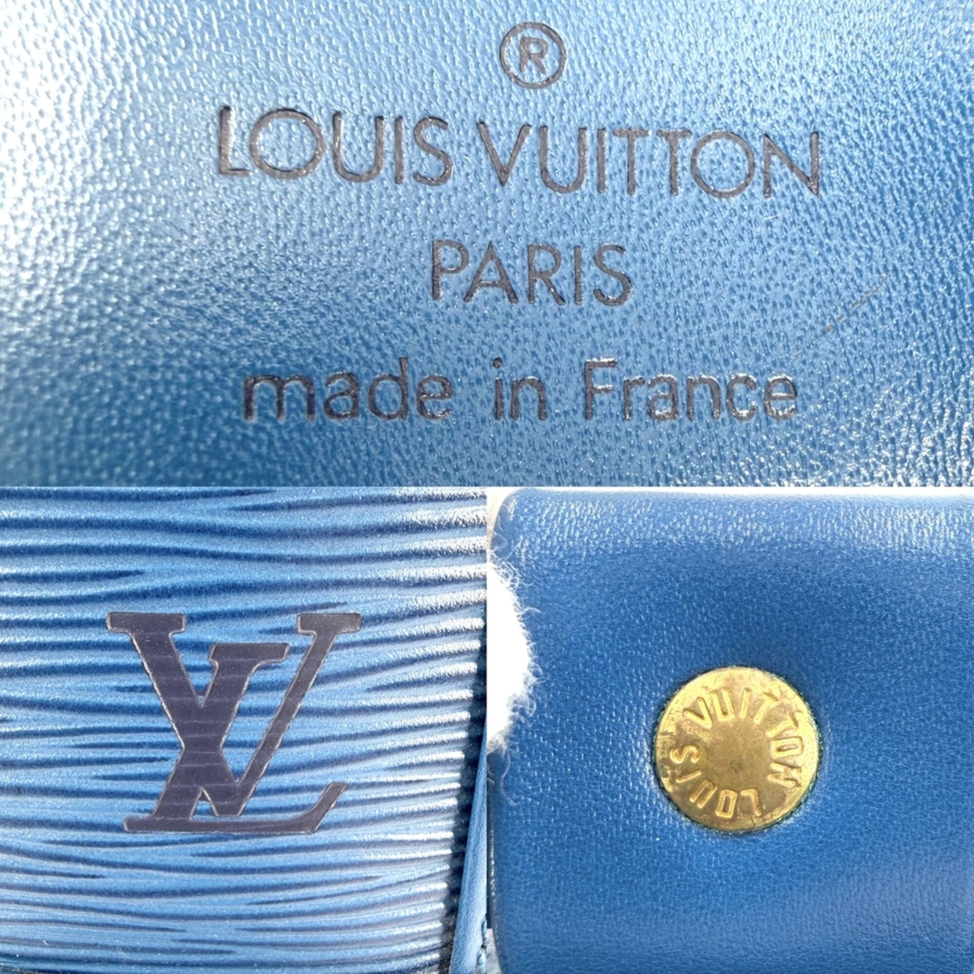 Louis Vuitton Blue Epi Leather Shoulder Bag (Pre-Owned)