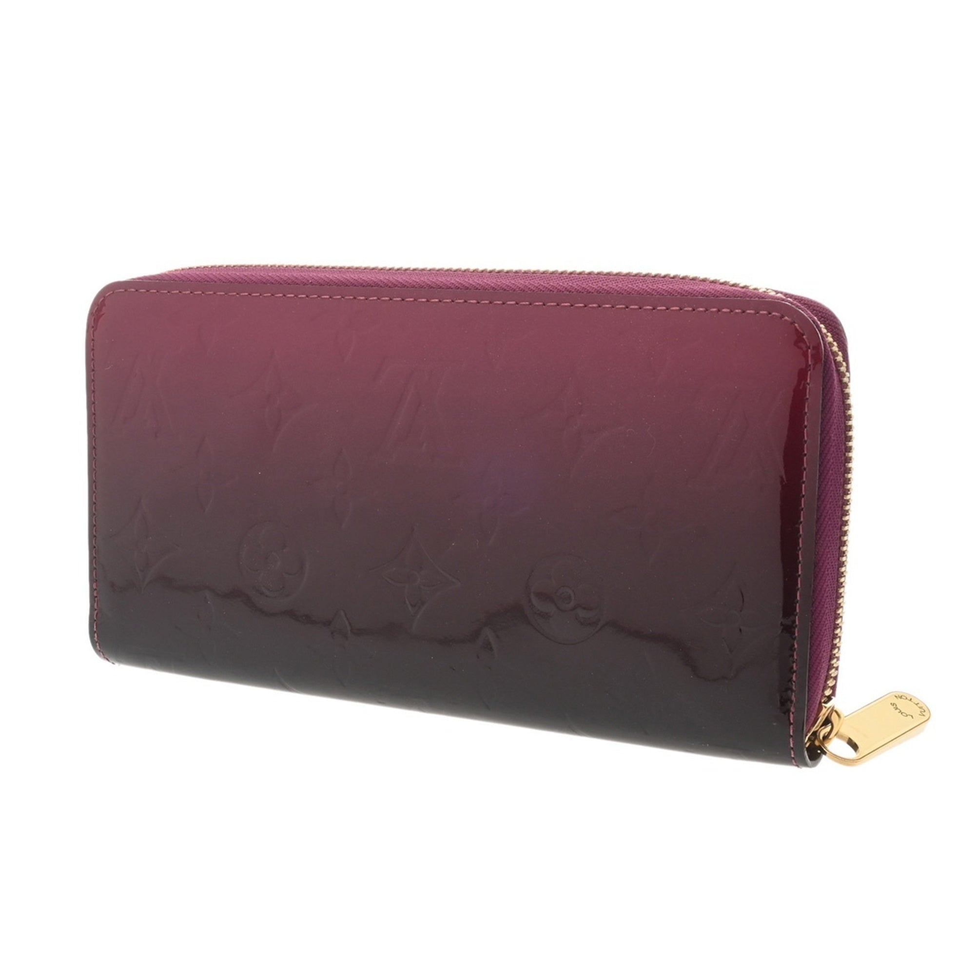 Louis Vuitton Amarante Magenta Monogram Vernis Long Wallet (Bi-Fold) (Pre-Owned)