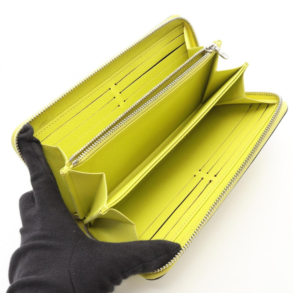 Louis Vuitton Yellow Epi Leather Long Wallet (Bi-Fold) (Pre-Owned)