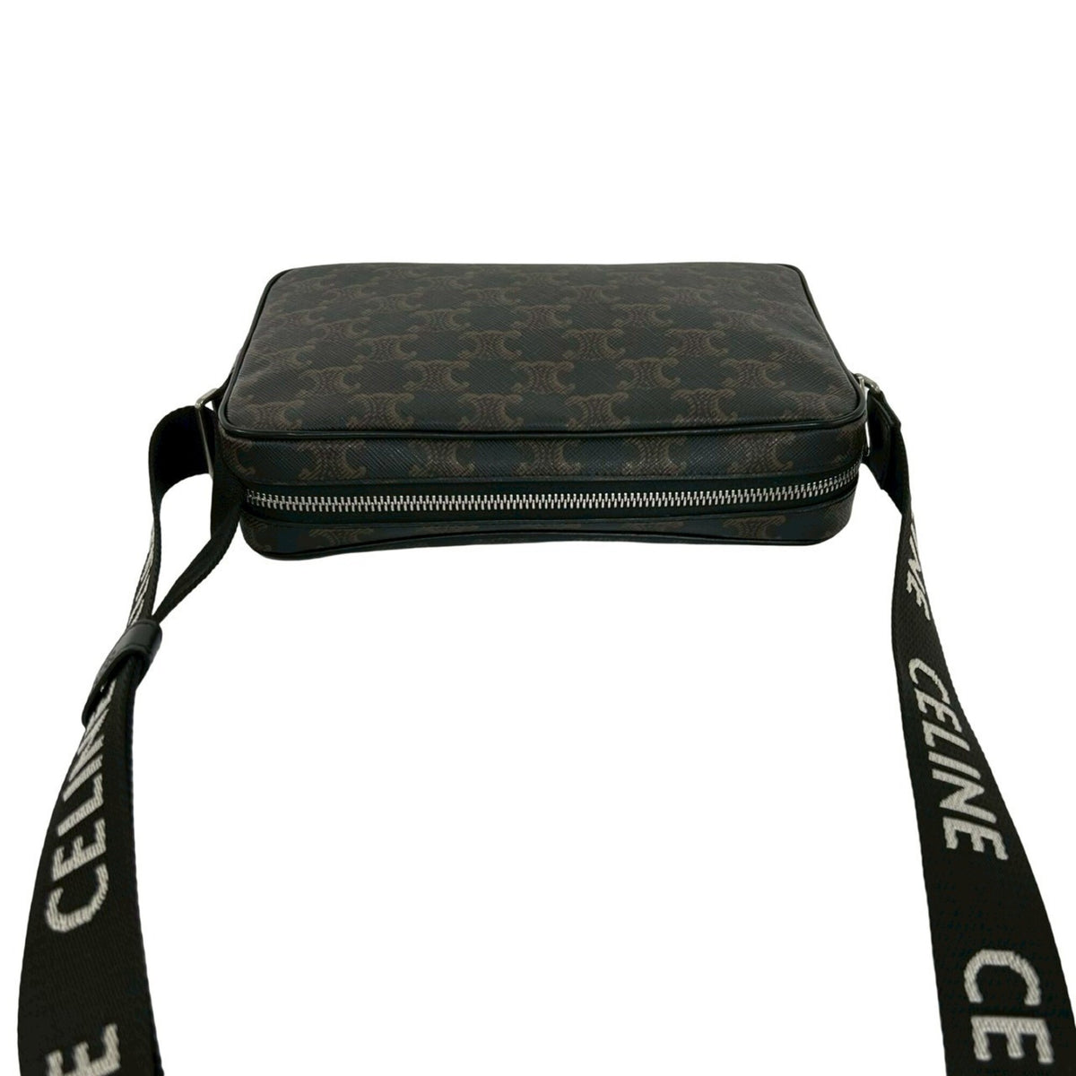 Celine Black Leather Pvc Shoulder Bag (Pre-Owned)