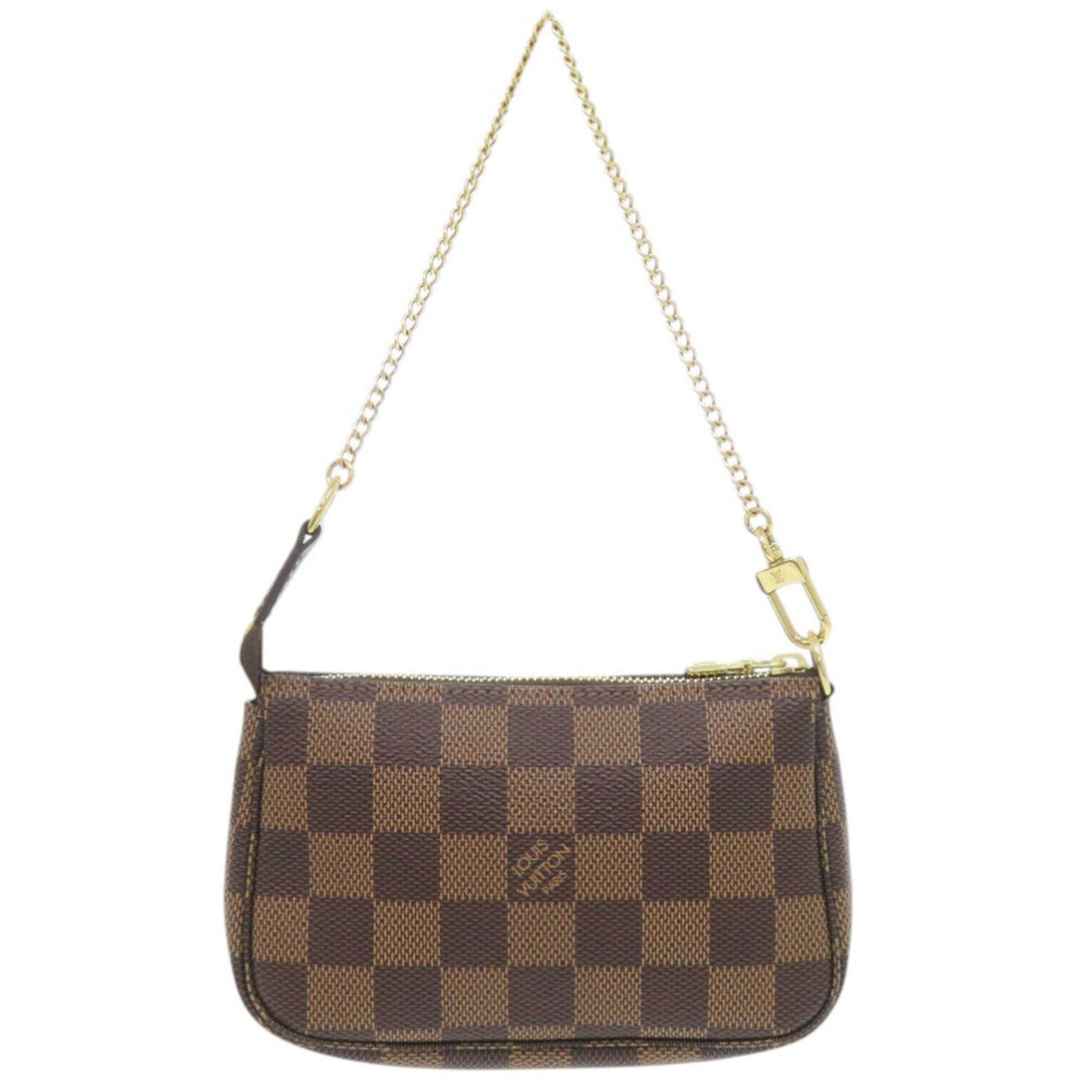 Louis Vuitton Brown Damier Canvas Damier Canvas Handbag Pochette Pouch (Pre-Owned)