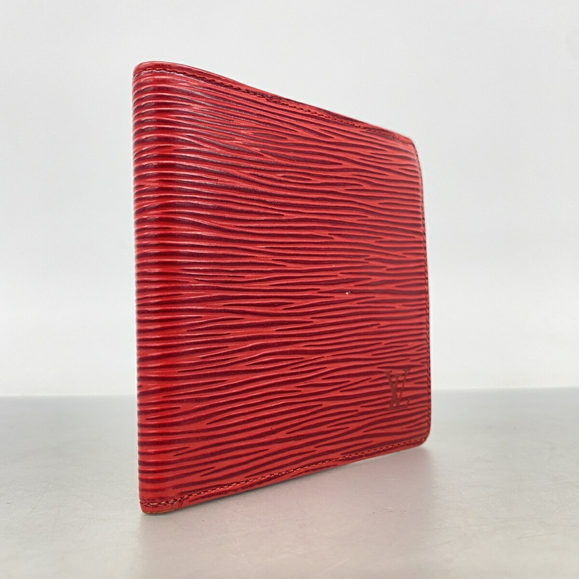 Louis Vuitton Castilian Red Wallet (Bi-Fold) (Pre-Owned)