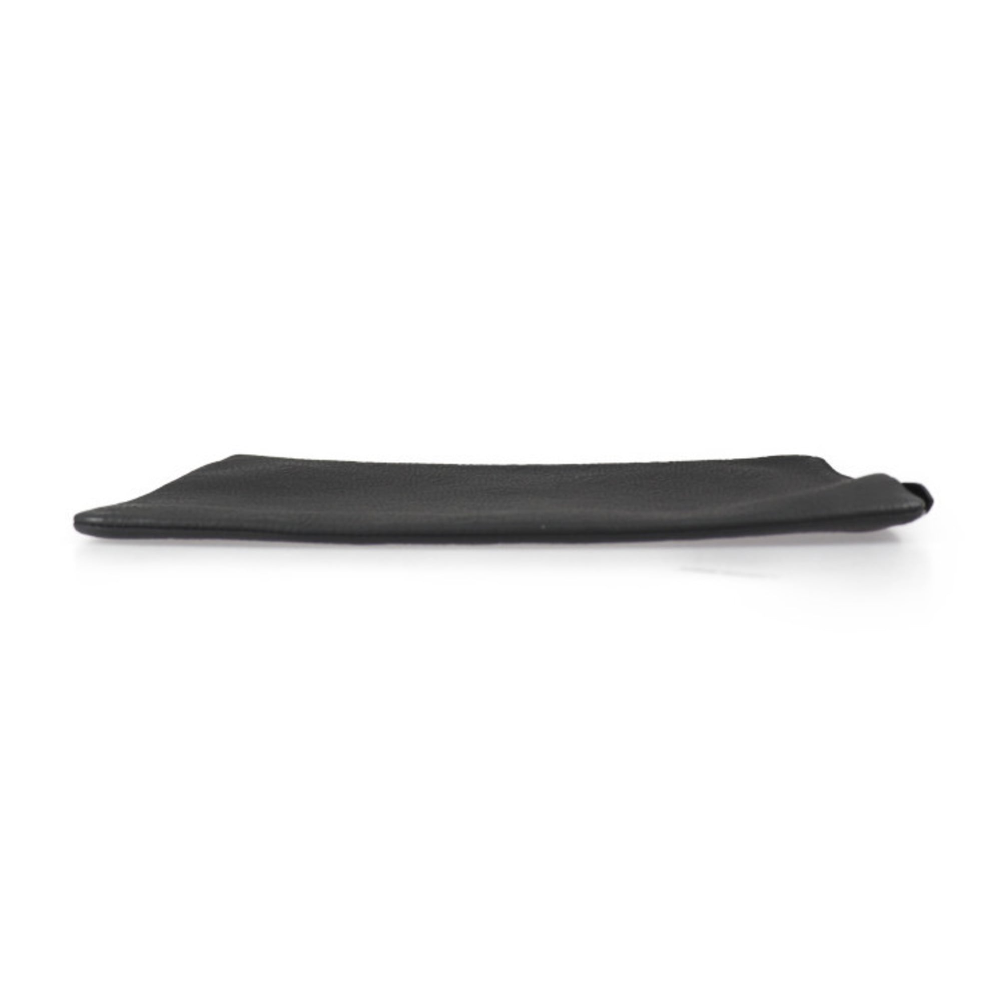 Louis Vuitton Black Leather Clutch Bag (Pre-Owned)