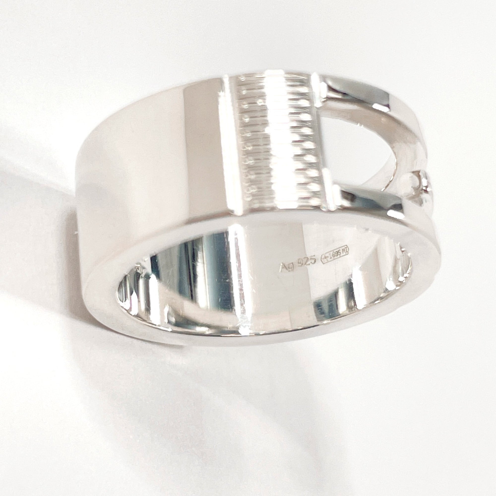 Gucci Silver Silver 925 Band Ring (Pre-Owned)
