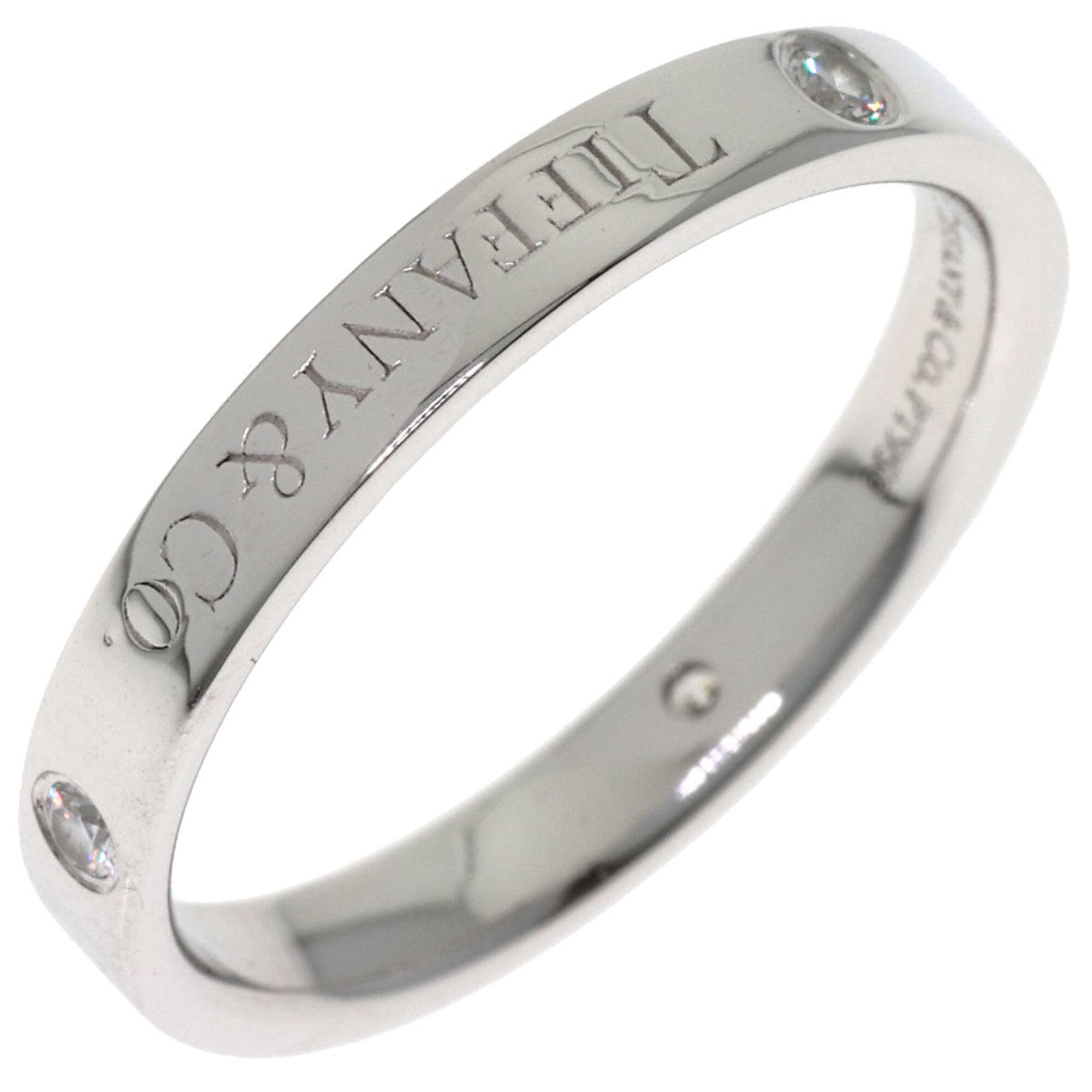Tiffany Platinum 950 Band Ring (Pre-Owned)