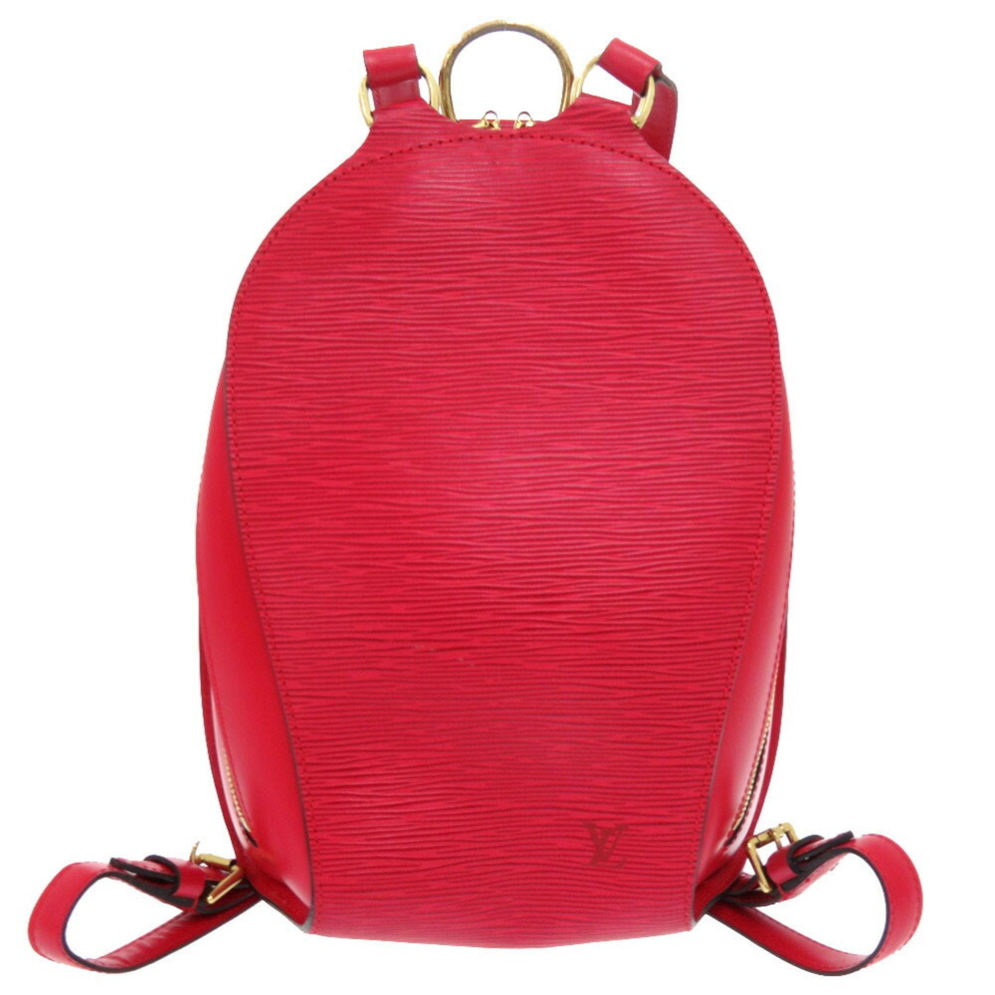 Louis Vuitton Epi Castilian Red Epi Leather Backpack (Pre-Owned)