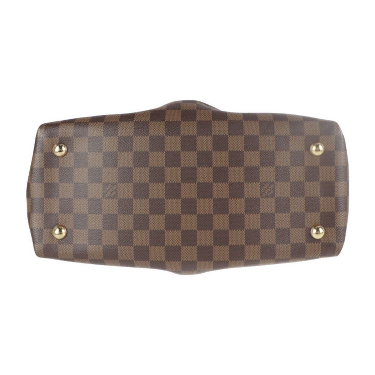 Louis Vuitton Brown Damier Canvas Handbag Shopping Bag Shoulder Bag Tote Bag (Pre-Owned)