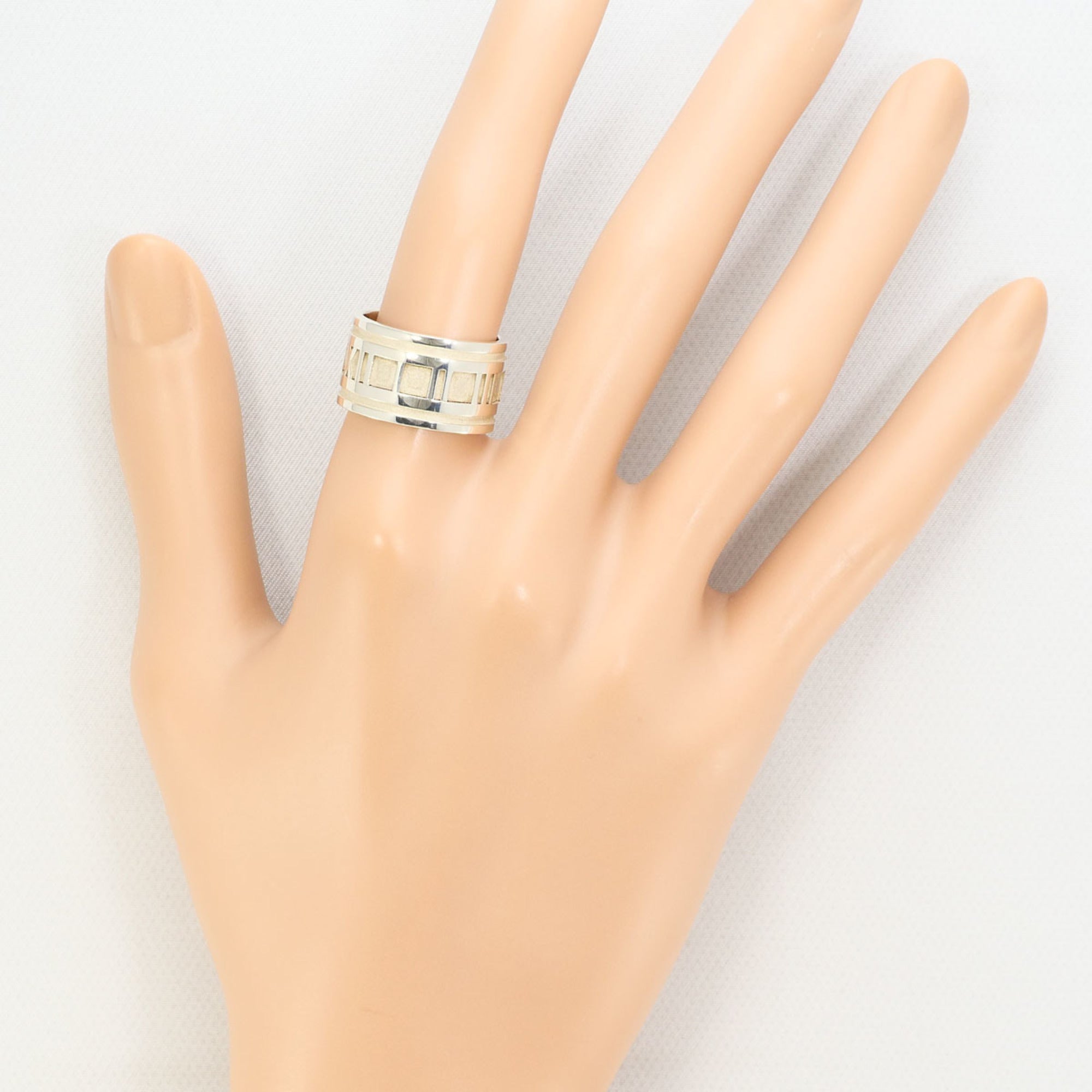 Tiffany Silver 925 Band Ring (Pre-Owned)