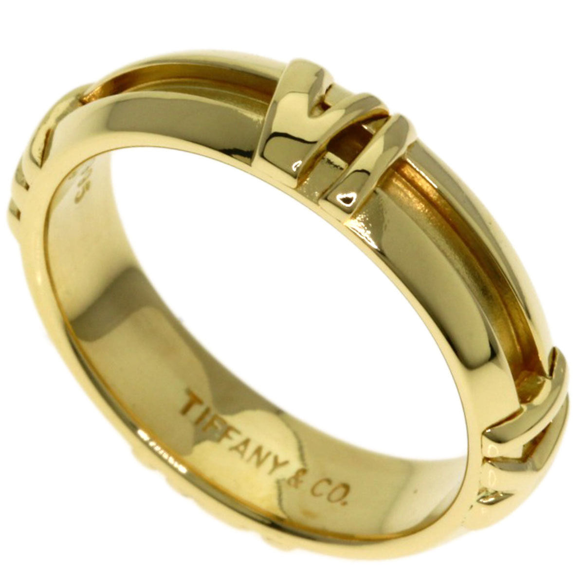 Tiffany Yellow Gold (18K) Band Ring (Pre-Owned)