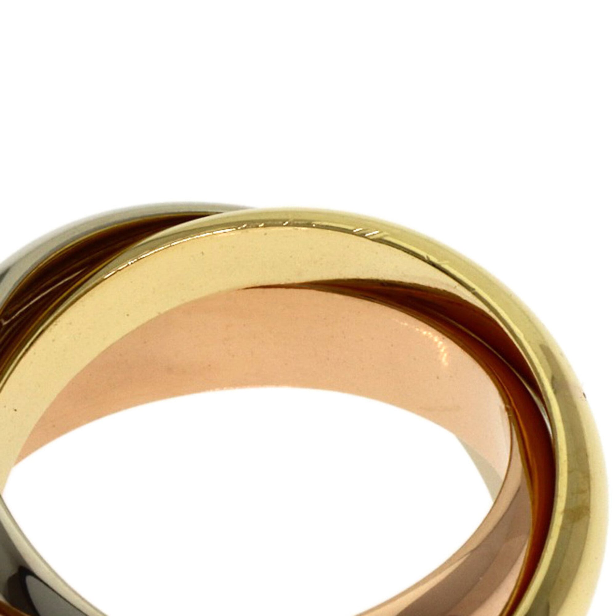 Cartier Trinity Yellow Gold (18K) Pink Gold (18K) White Gold (18K) Band Ring (Pre-Owned)