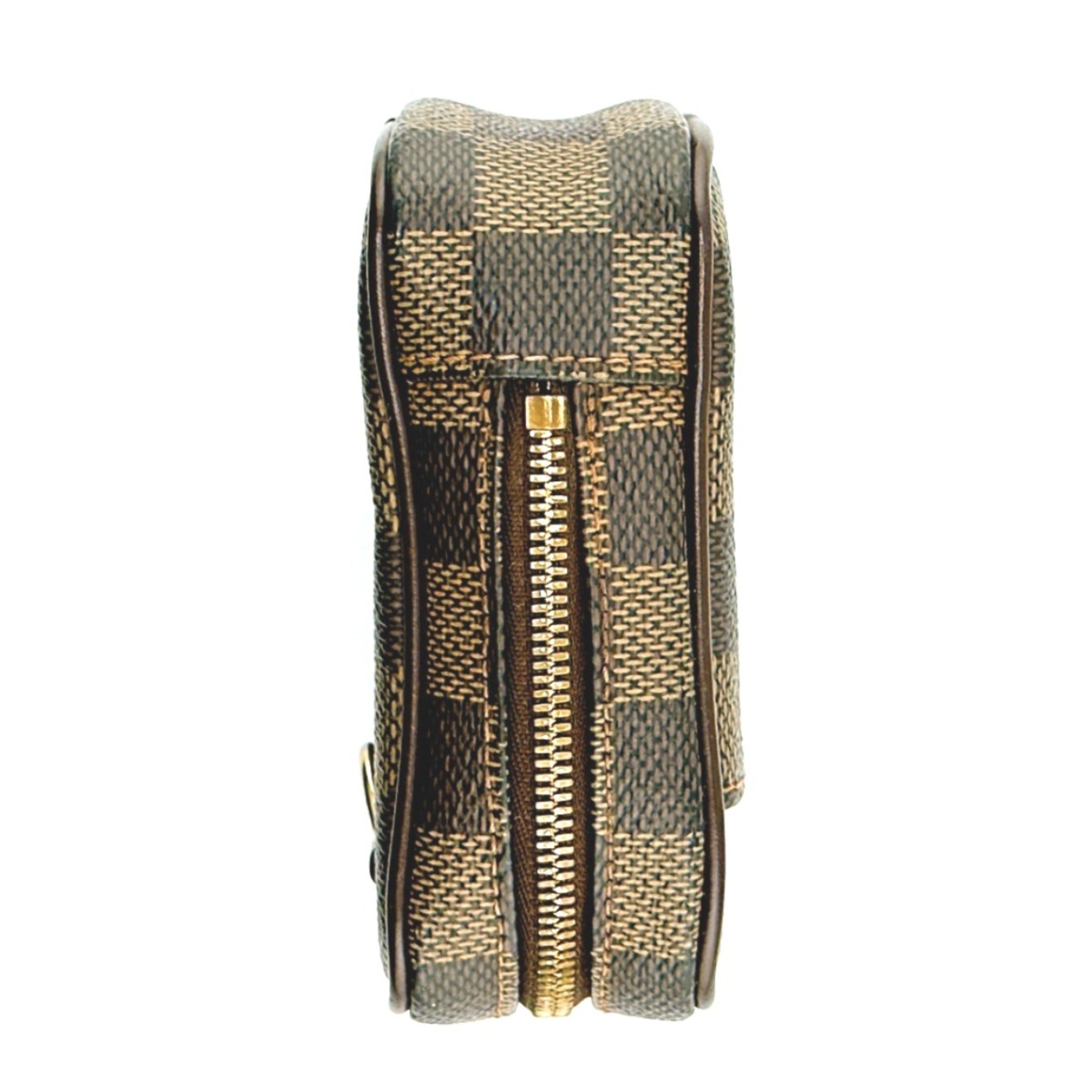 Louis Vuitton Brown Damier Canvas Pouch (Pre-Owned)