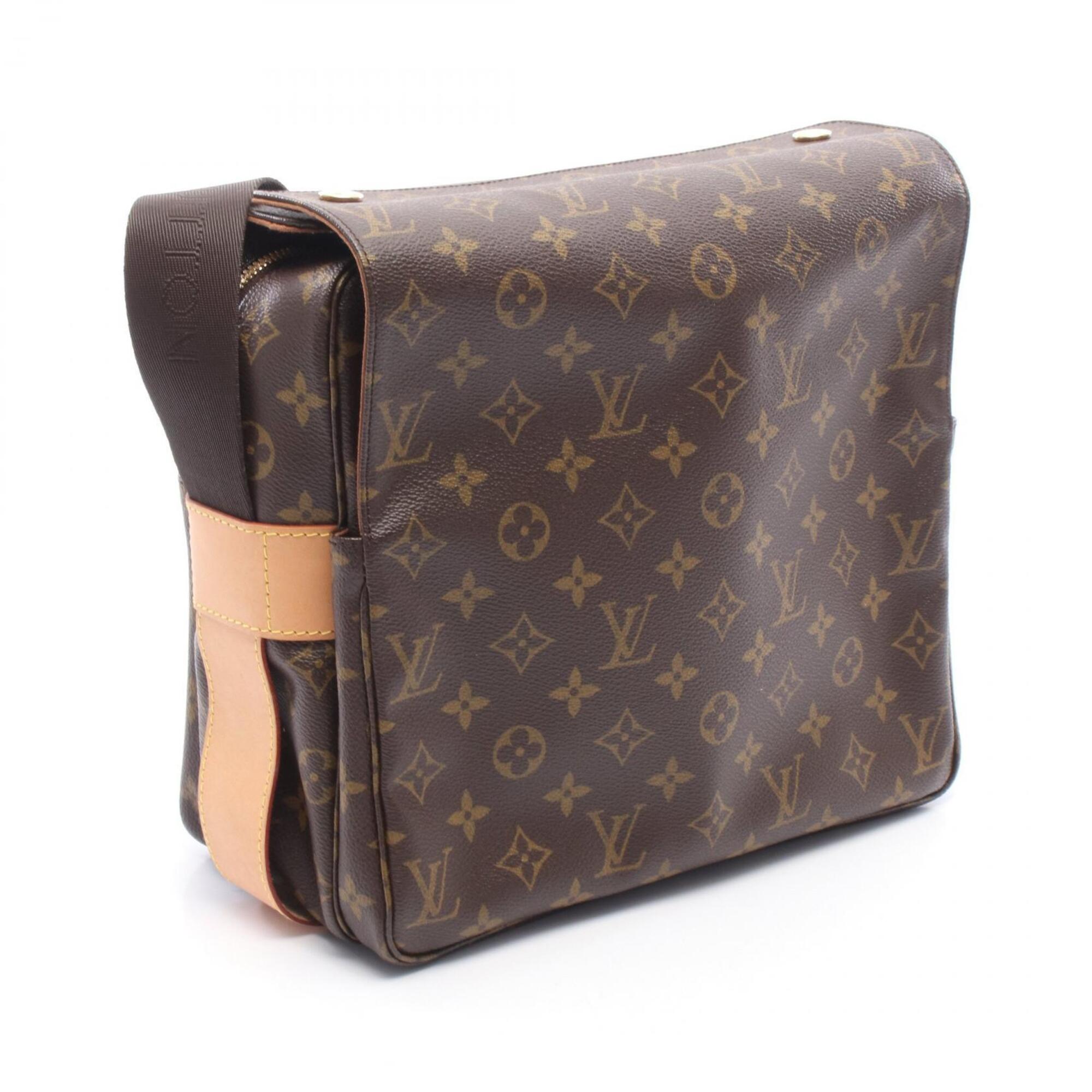 Louis Vuitton Brown Pvc Leather Handbag Shoulder Bag (Pre-Owned)