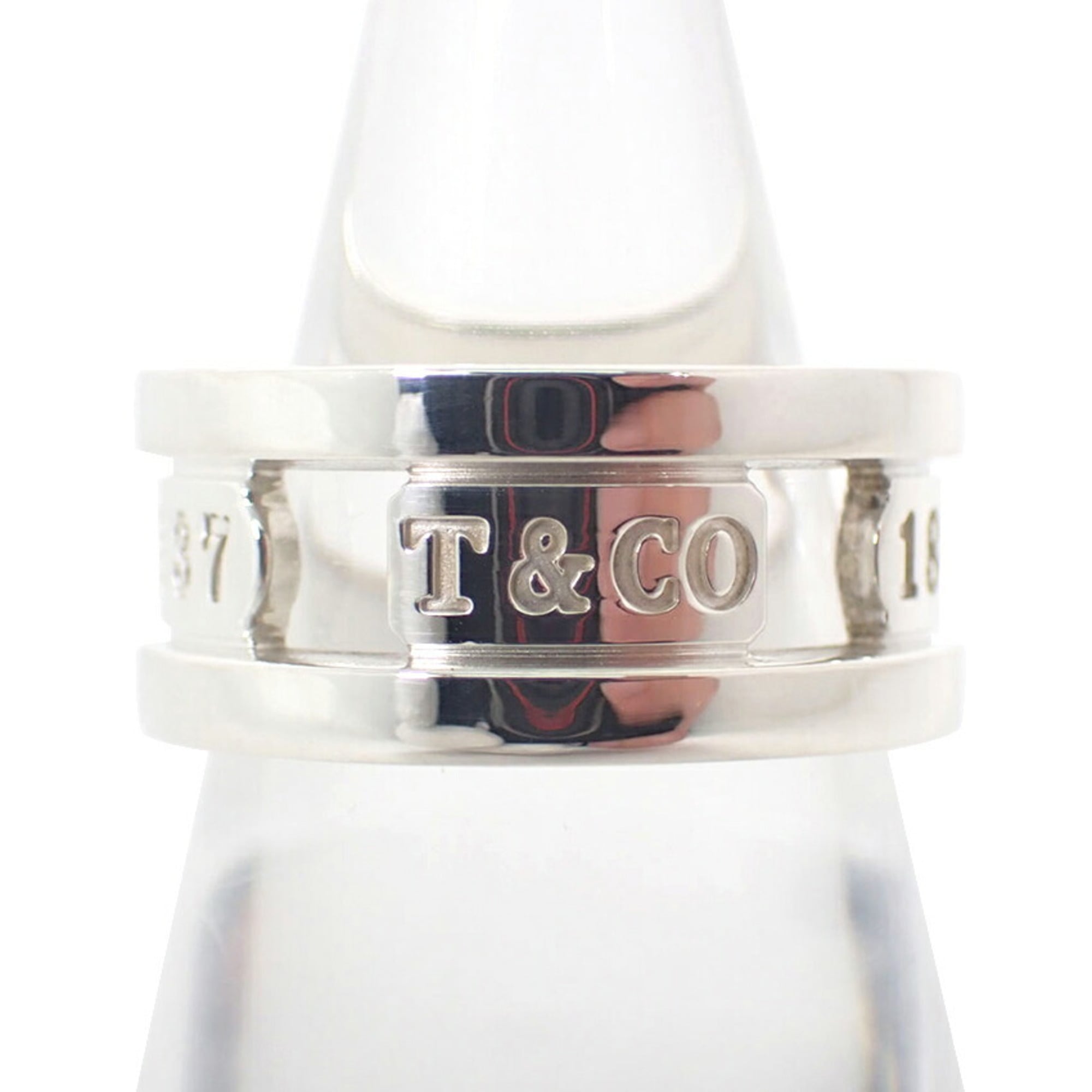 Tiffany Sterling Silver 925 Band Ring (Pre-Owned)