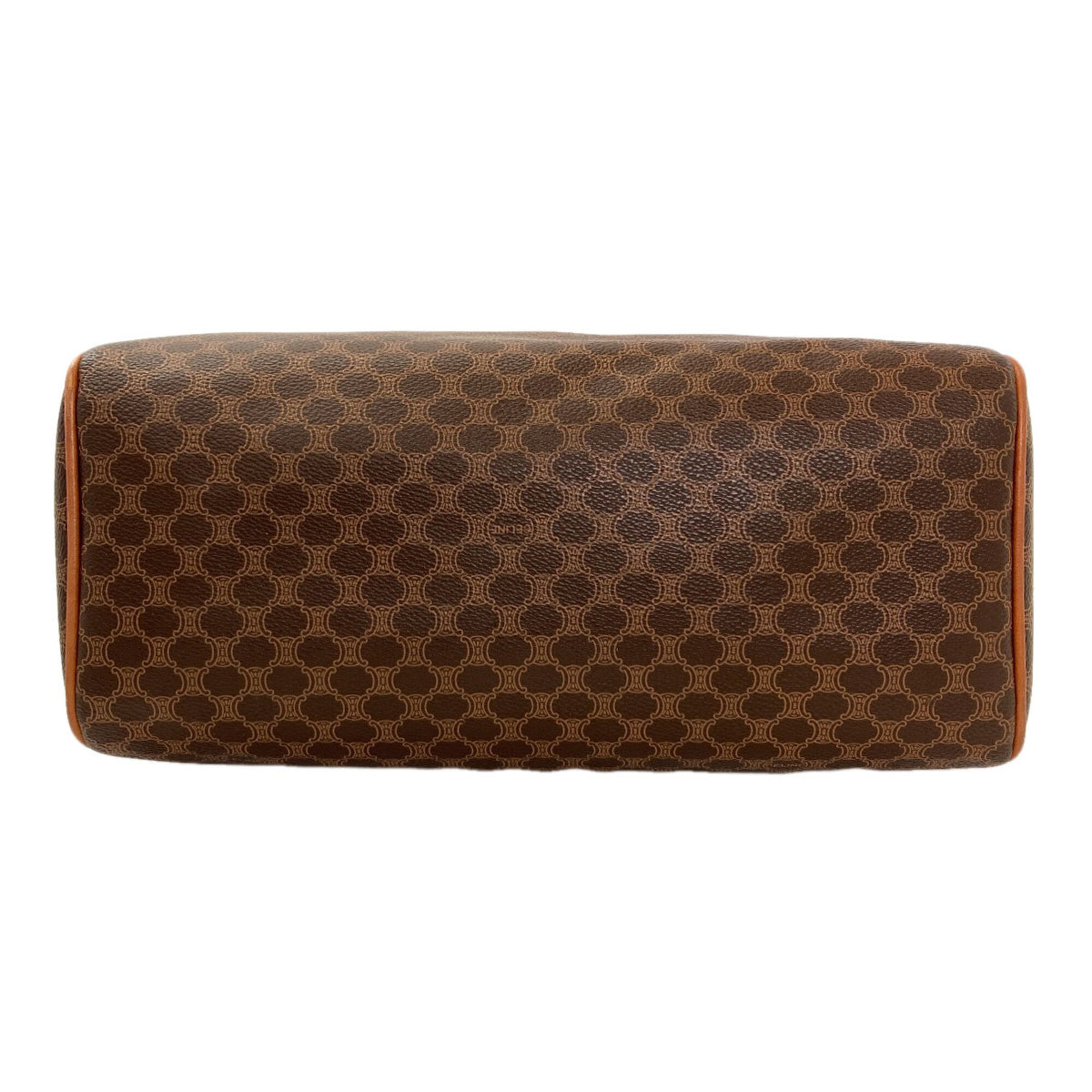 Celine Macadam Brown Pvc Handbag (Pre-Owned)