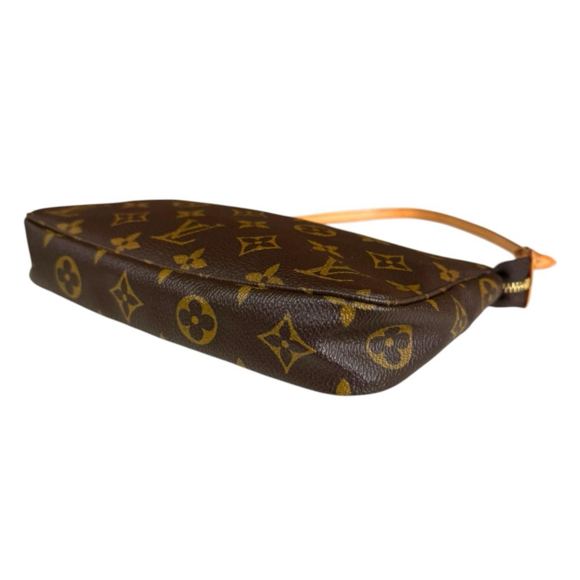 Louis Vuitton Brown Monogram Canvas Handbag (Pre-Owned)