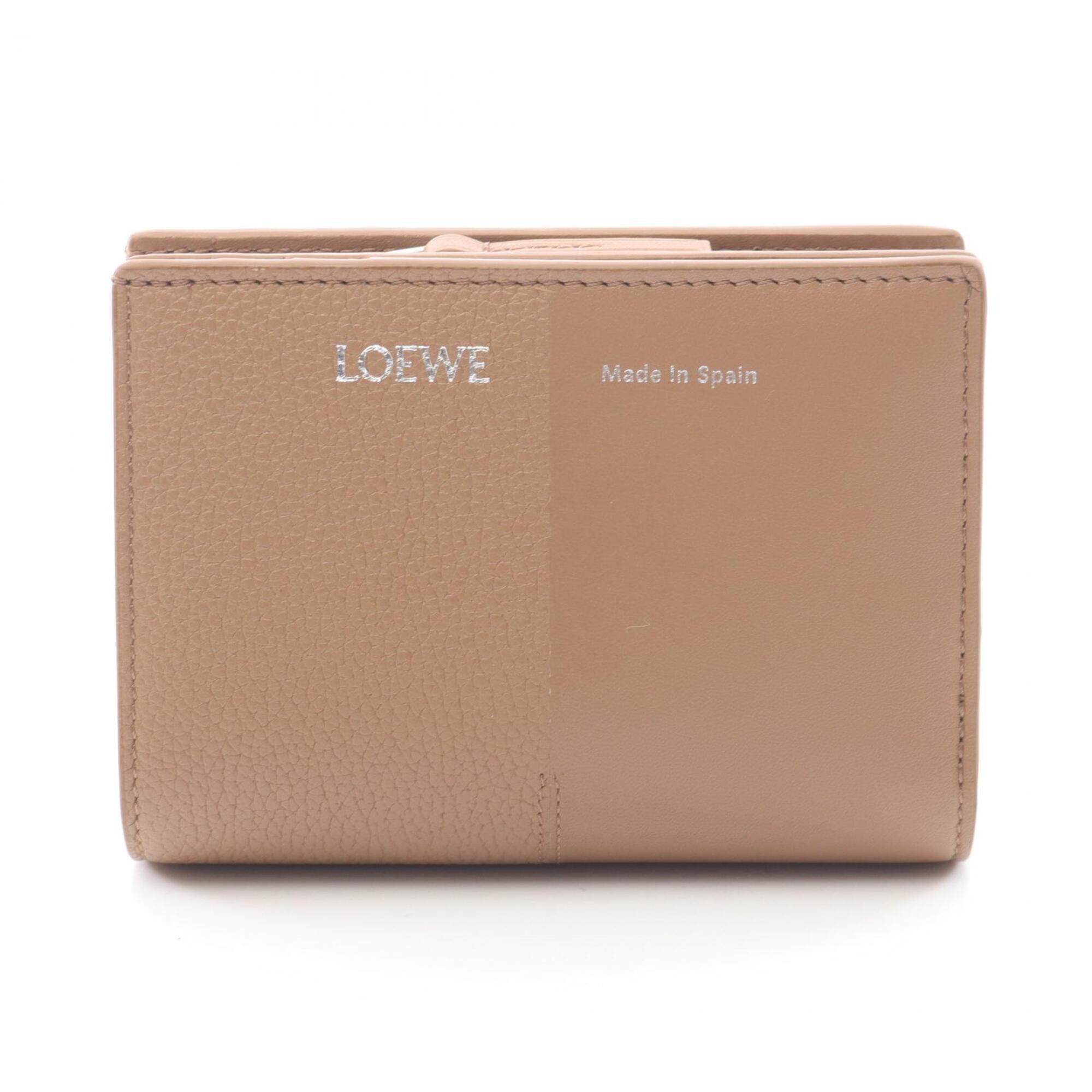 Loewe Brown Leather Wallet (Bi-Fold) (Pre-Owned)