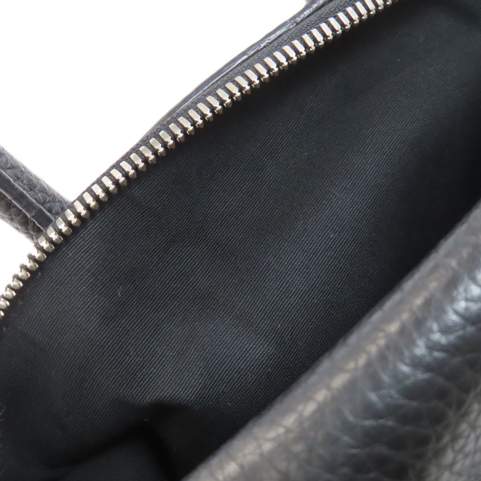 Balenciaga Black Leather Handbag (Pre-Owned)