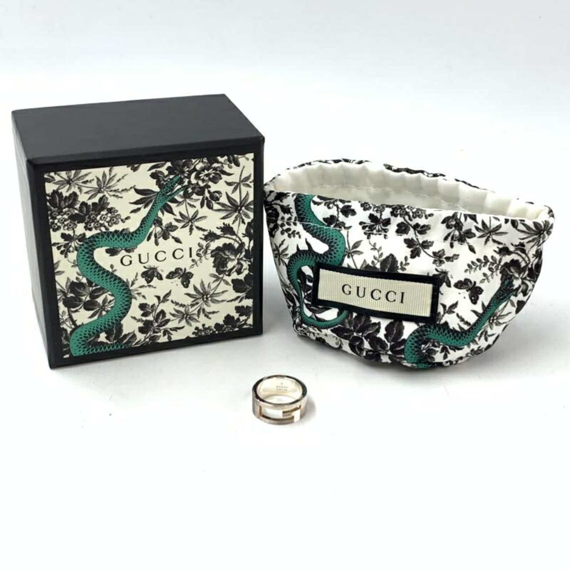 Gucci Silver Silver 925 Band Ring (Pre-Owned)