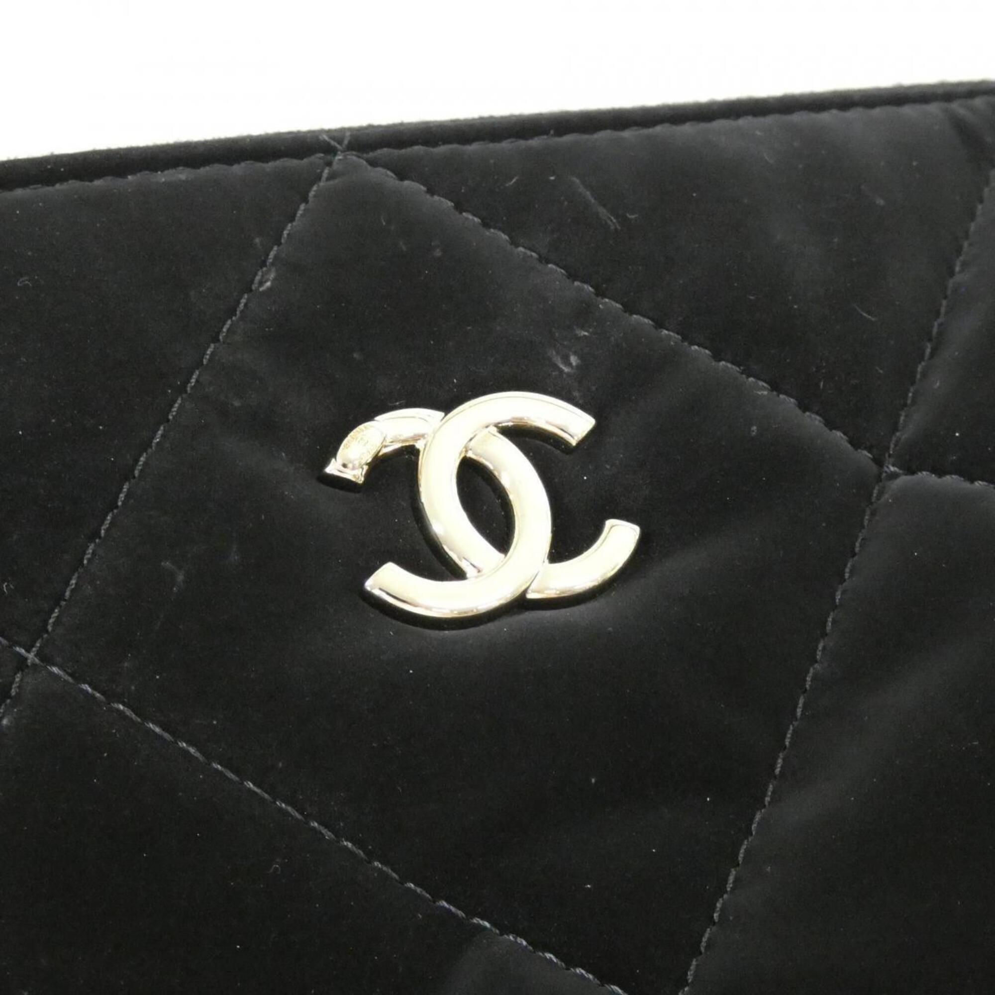 Chanel Black Handbag Shoulder Bag (Pre-Owned)