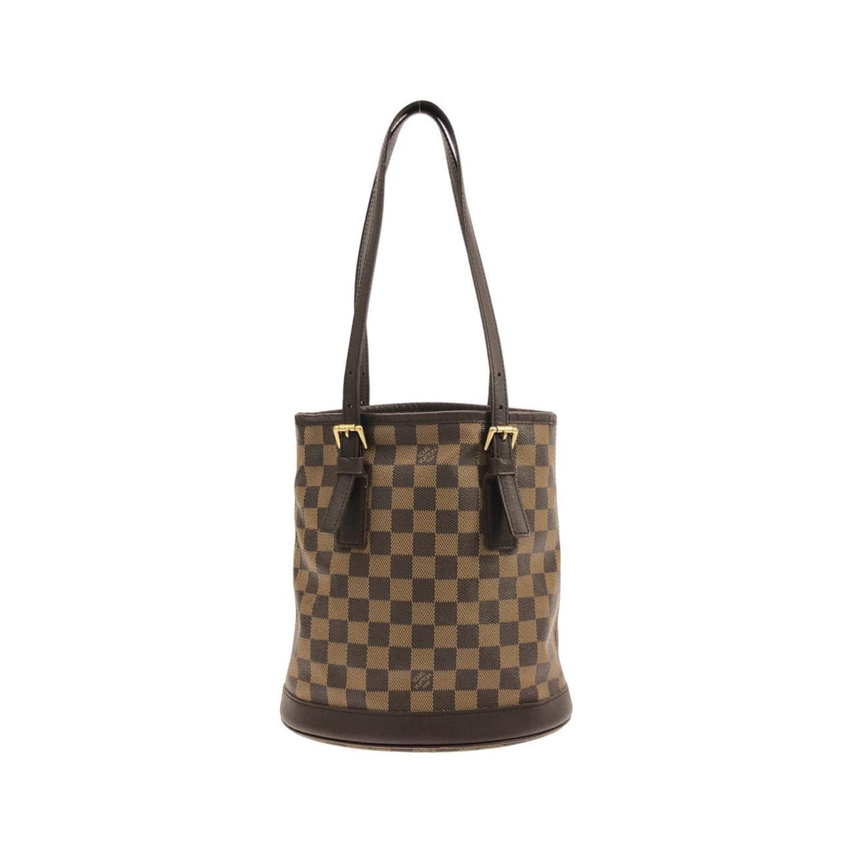 Louis Vuitton Ebene Coated Canvas Pouch Shoulder Bag (Pre-Owned)