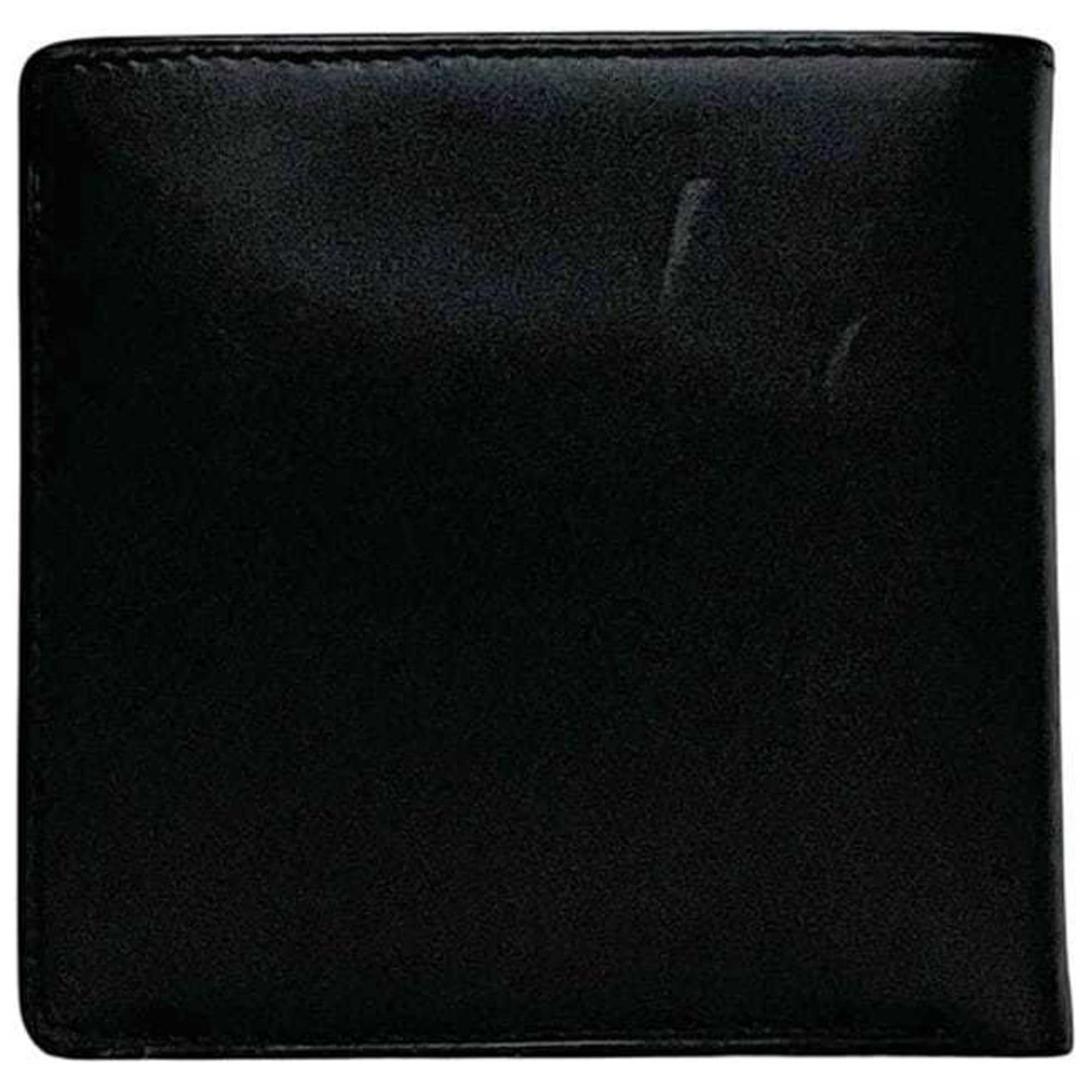 Dunhill Black Leather Wallet (Bi-Fold) (Pre-Owned)