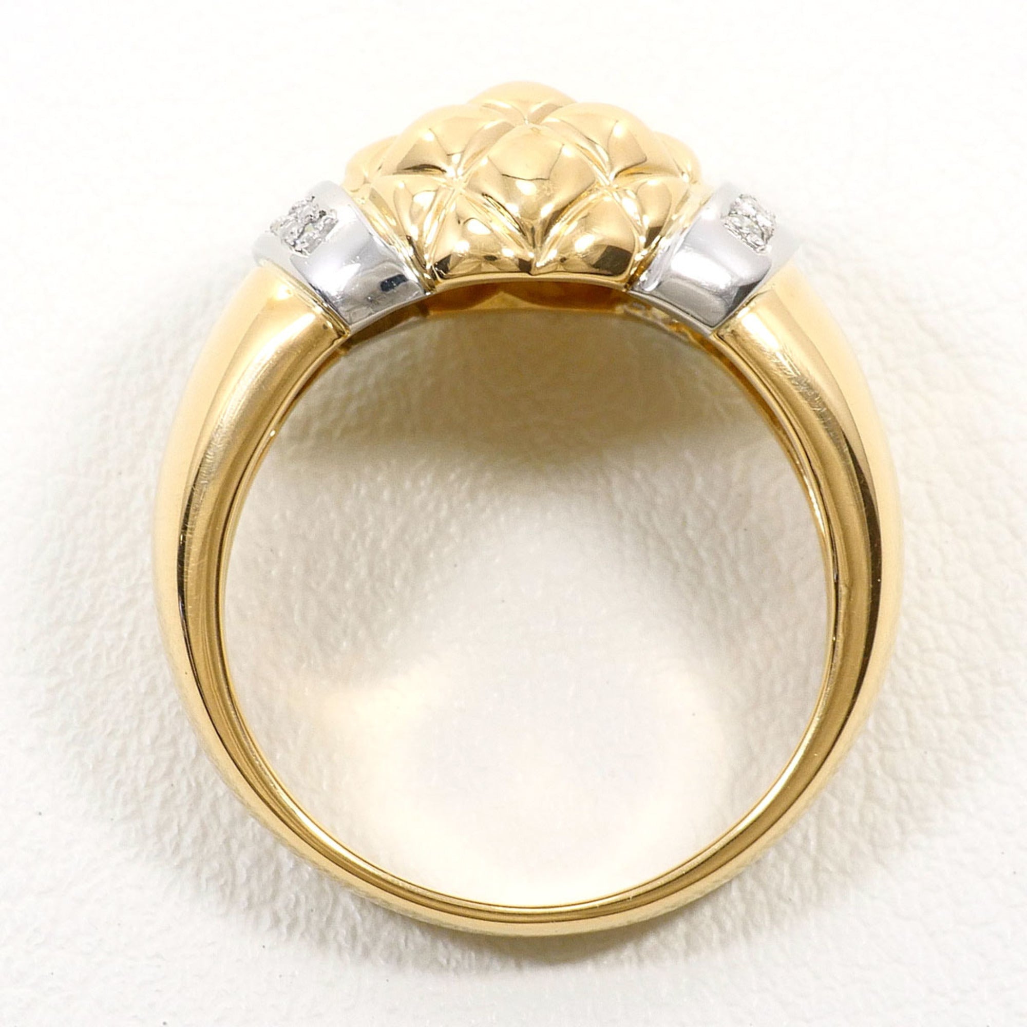 Unbranded Platinum Yellow Gold Yellow Gold (18K) Platinum 900 Band Ring (Pre-Owned)