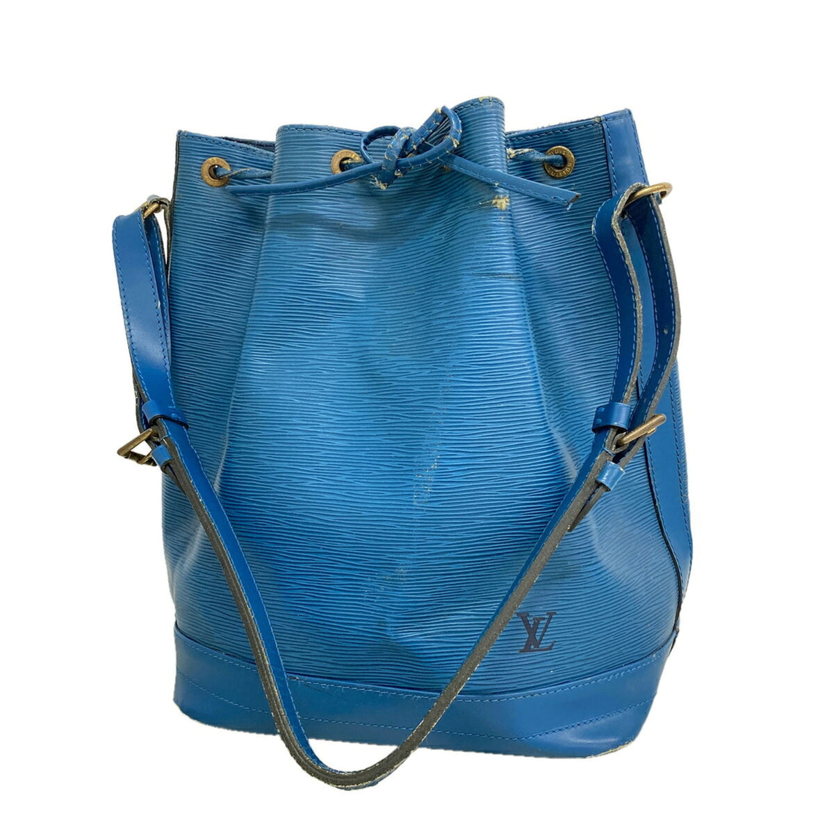 Louis Vuitton Toledo Blue Shoulder Bag (Pre-Owned)
