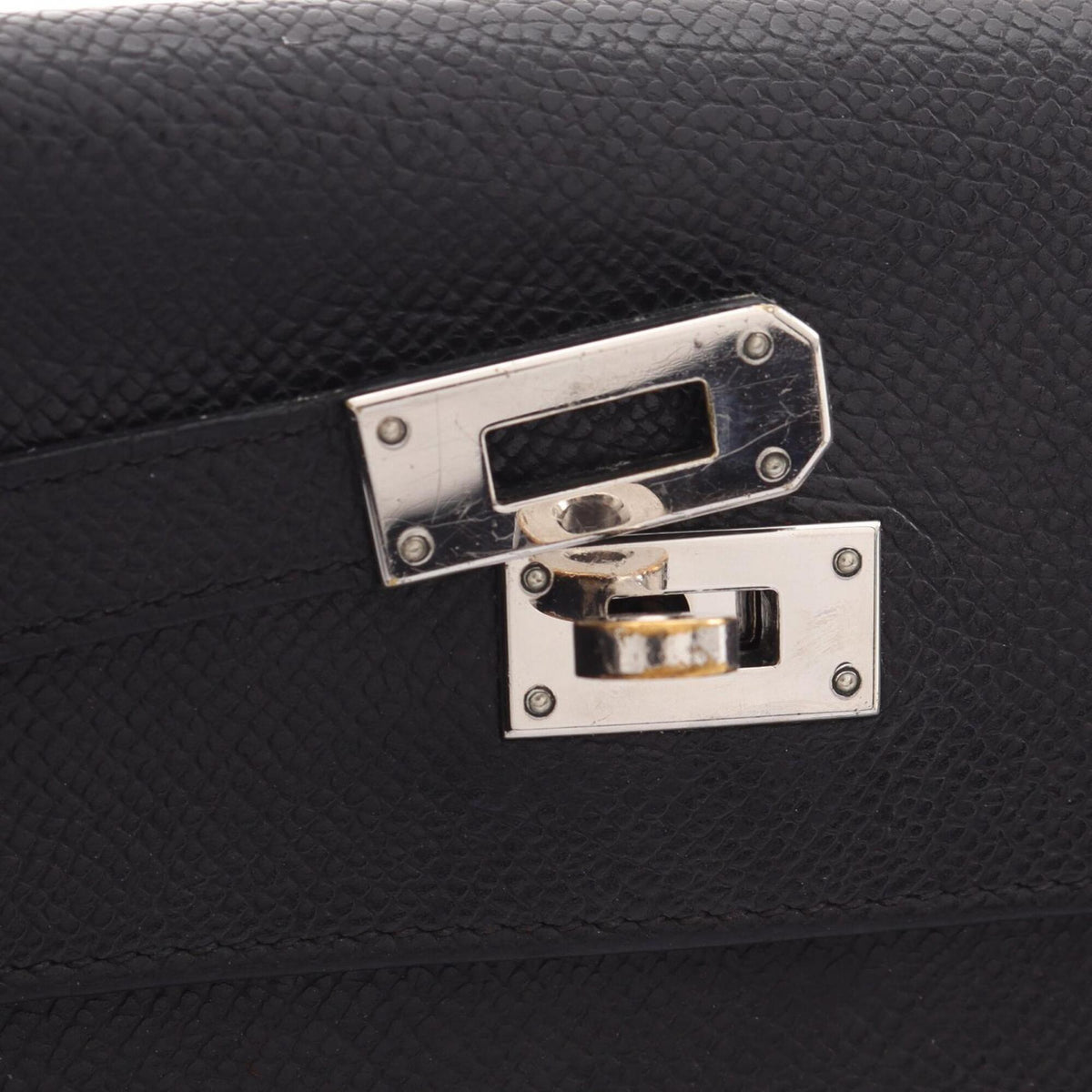 Hermes Black Epsom Leather Wallet (Bi-Fold) (Pre-Owned)