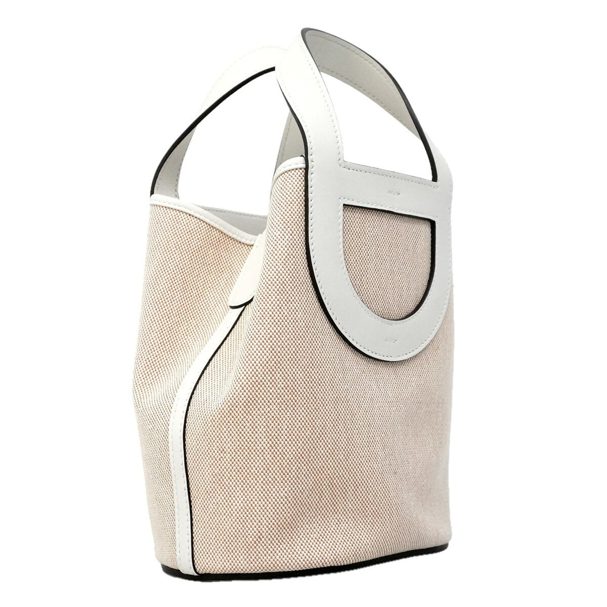 Hermes Beige Toile H Handbag (Pre-Owned)