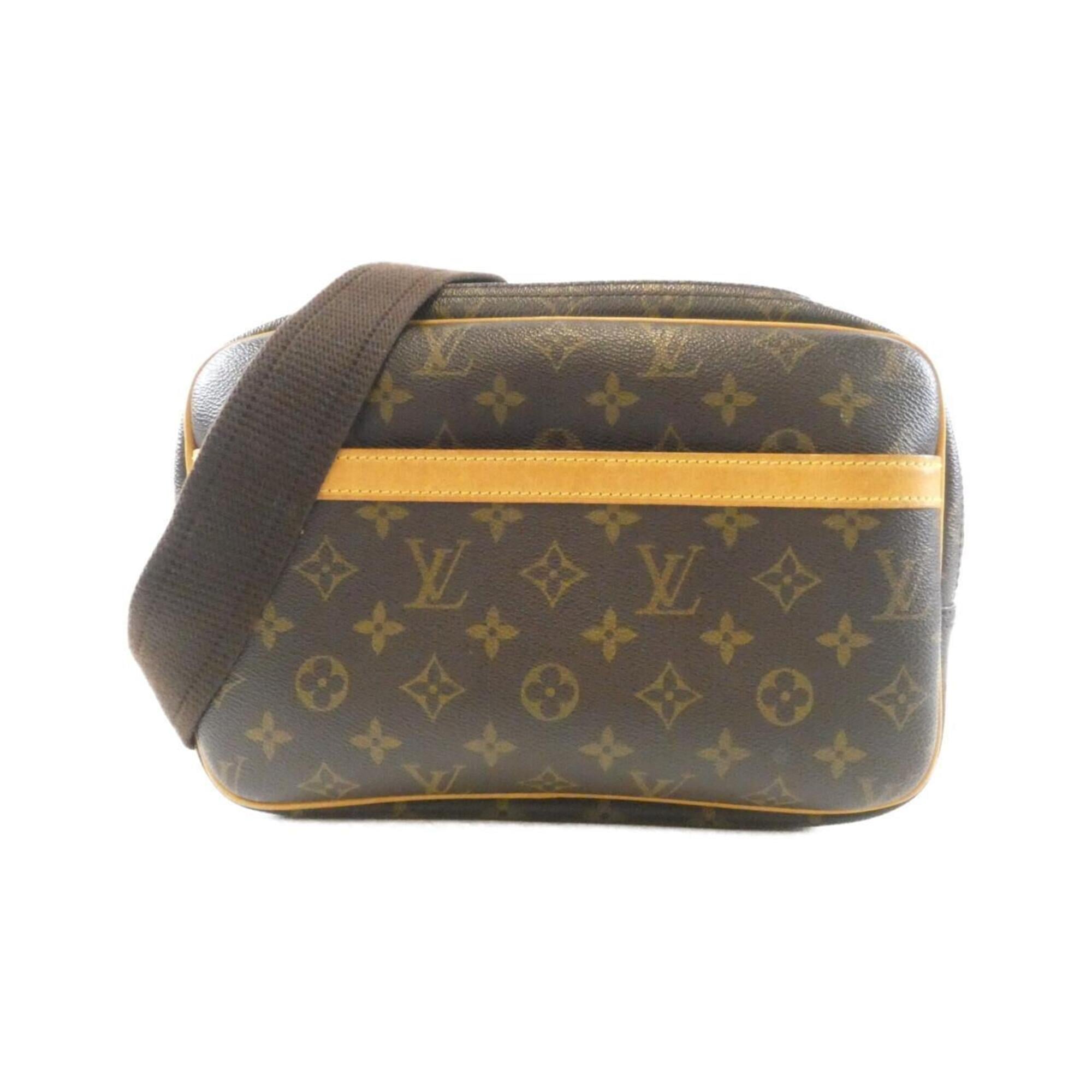 Louis Vuitton Marron Coated Canvas Shoulder Bag
