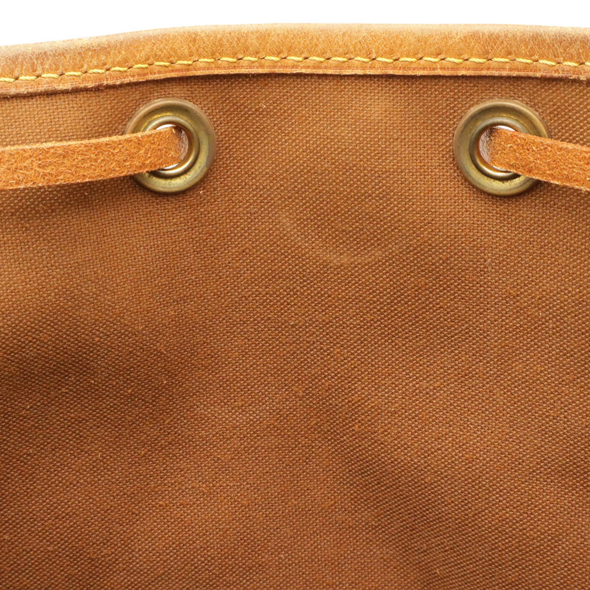 Louis Vuitton Brown Monogram Canvas Shoulder Bag (Pre-Owned)