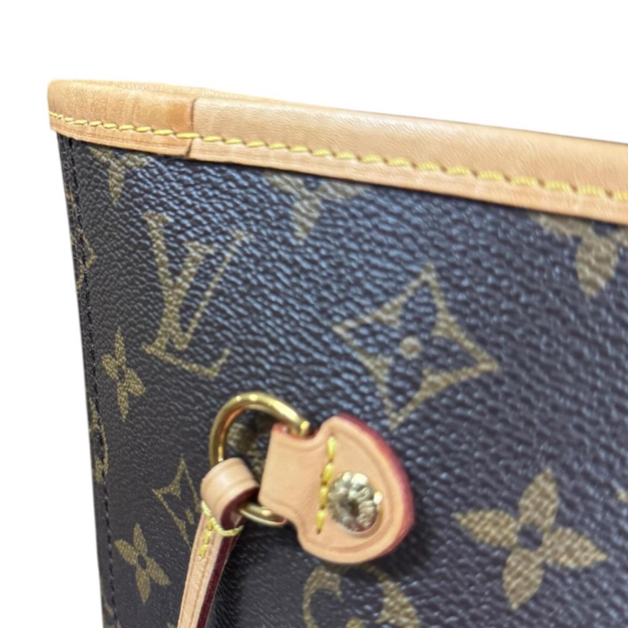 Louis Vuitton Monogram Brown Monogram Pivoine Monogram Pouch Tote Bag (Pre-Owned)