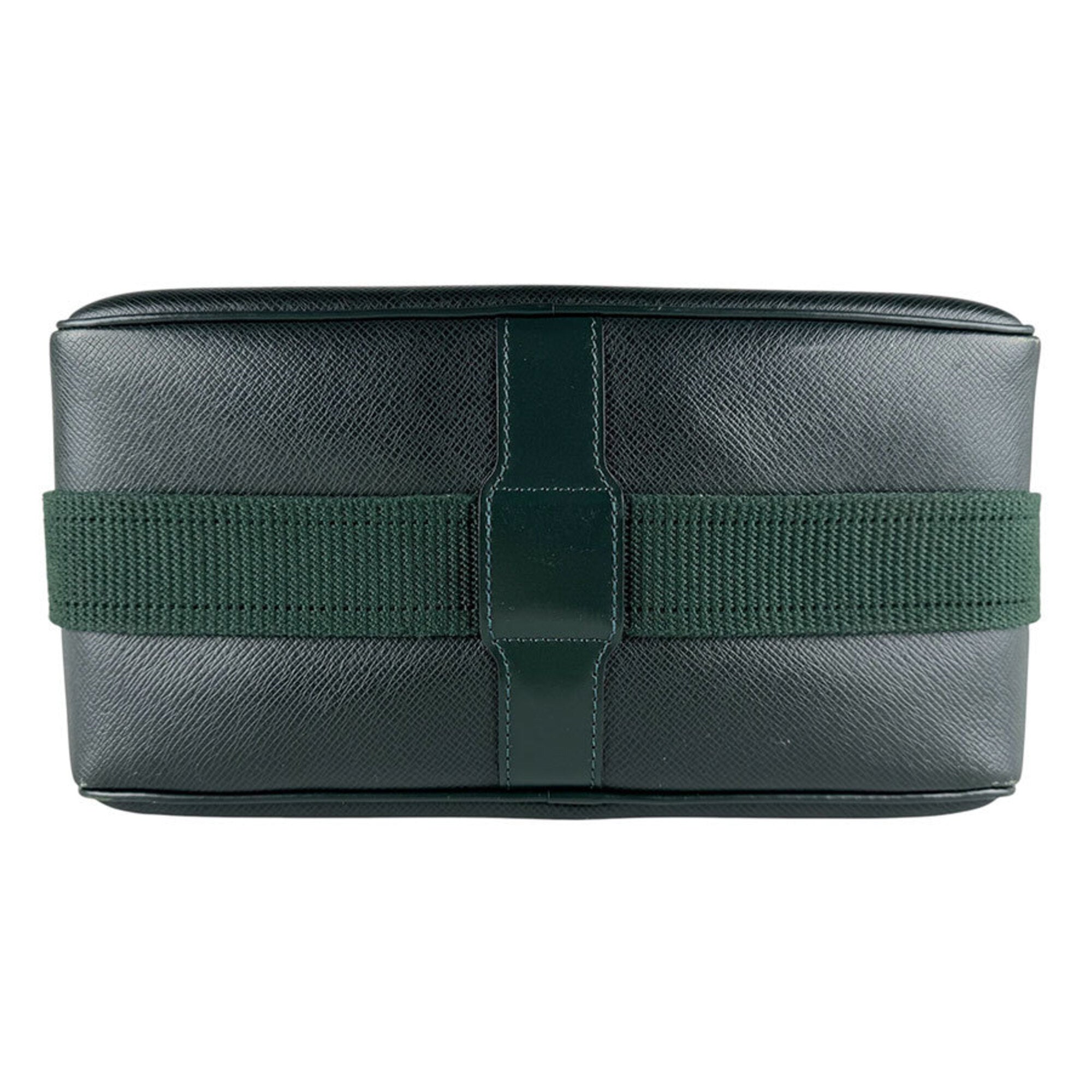 Louis Vuitton Episea Taiga Leather Shoulder Bag (Pre-Owned)