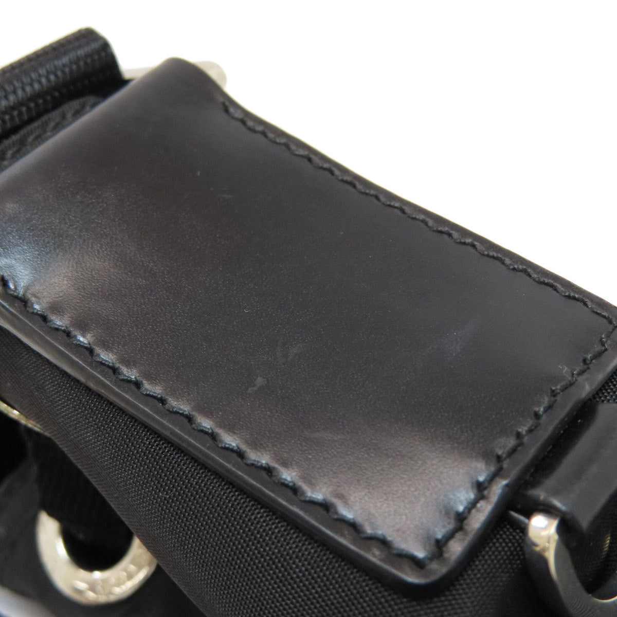 Prada Black Nylon Shoulder Bag (Pre-Owned)