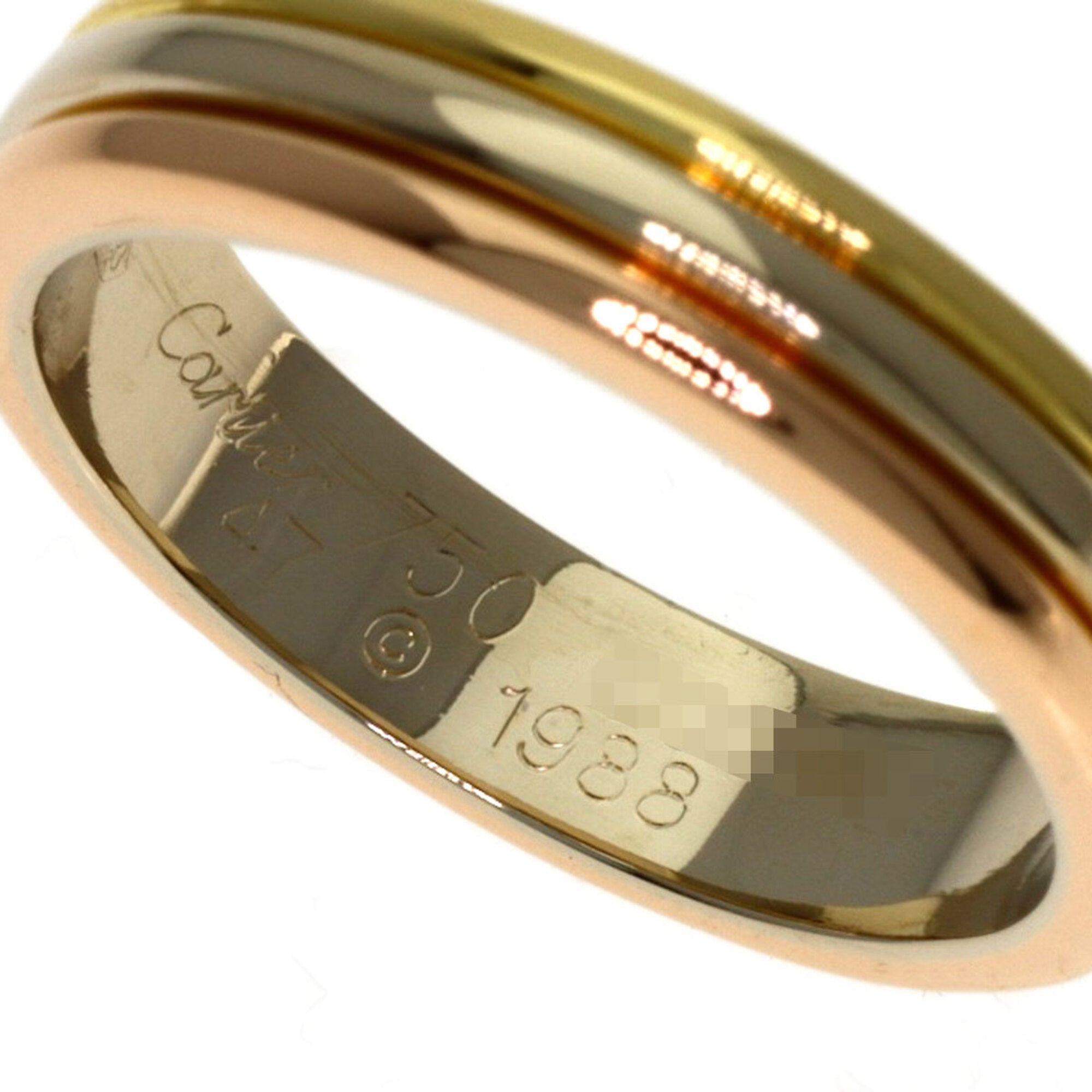 Cartier Yellow Gold Yellow Gold (18K) Band Ring (Pre-Owned)