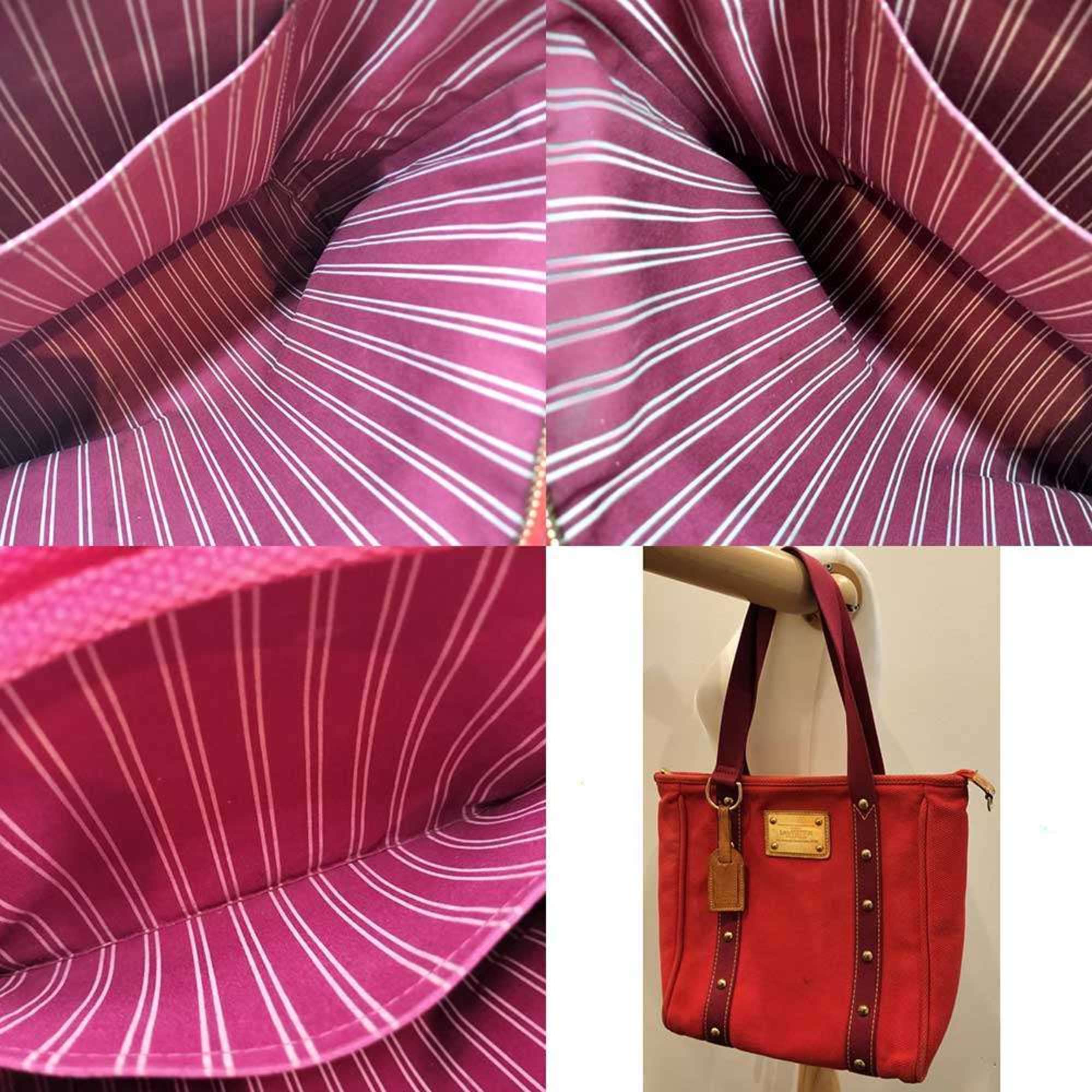 Louis Vuitton Antigua Rose Canvas Tote Bag (Pre-Owned)