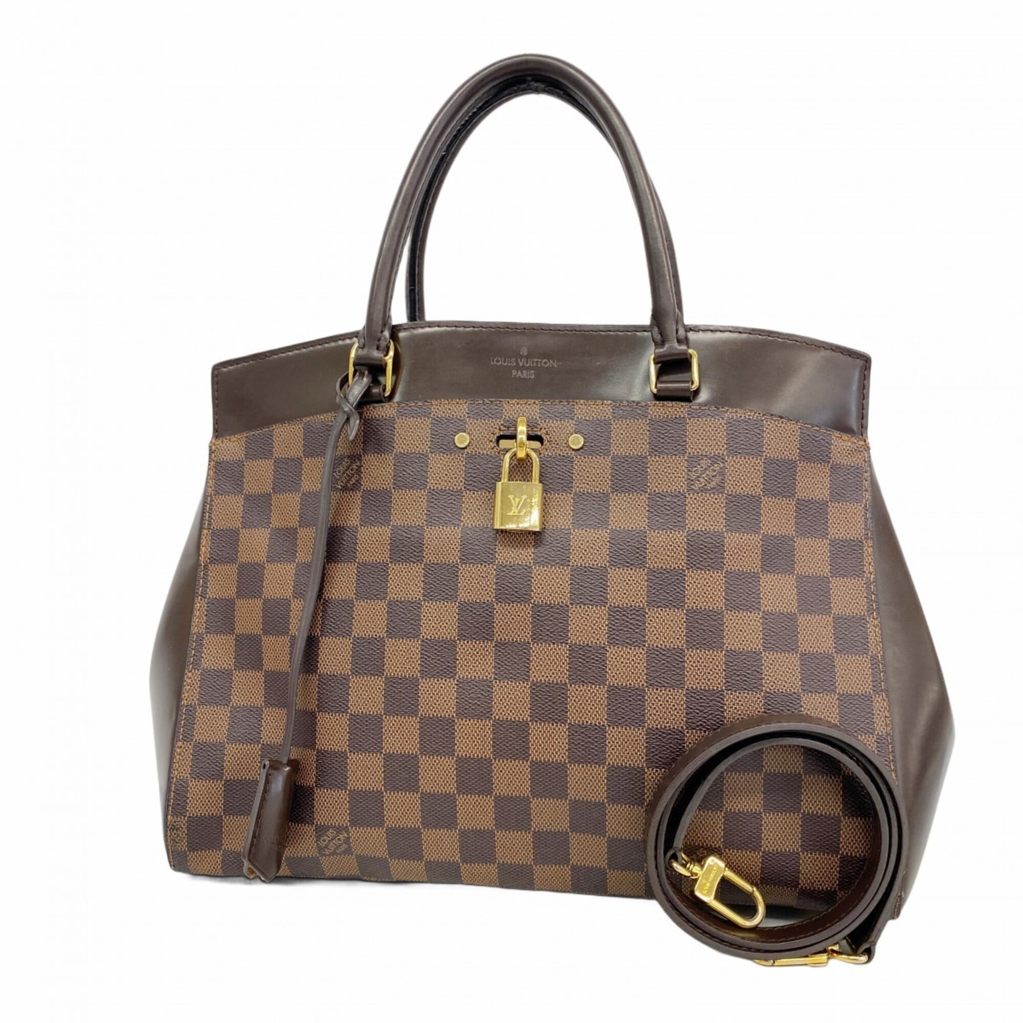 Louis Vuitton Ebene Handbag (Pre-Owned)