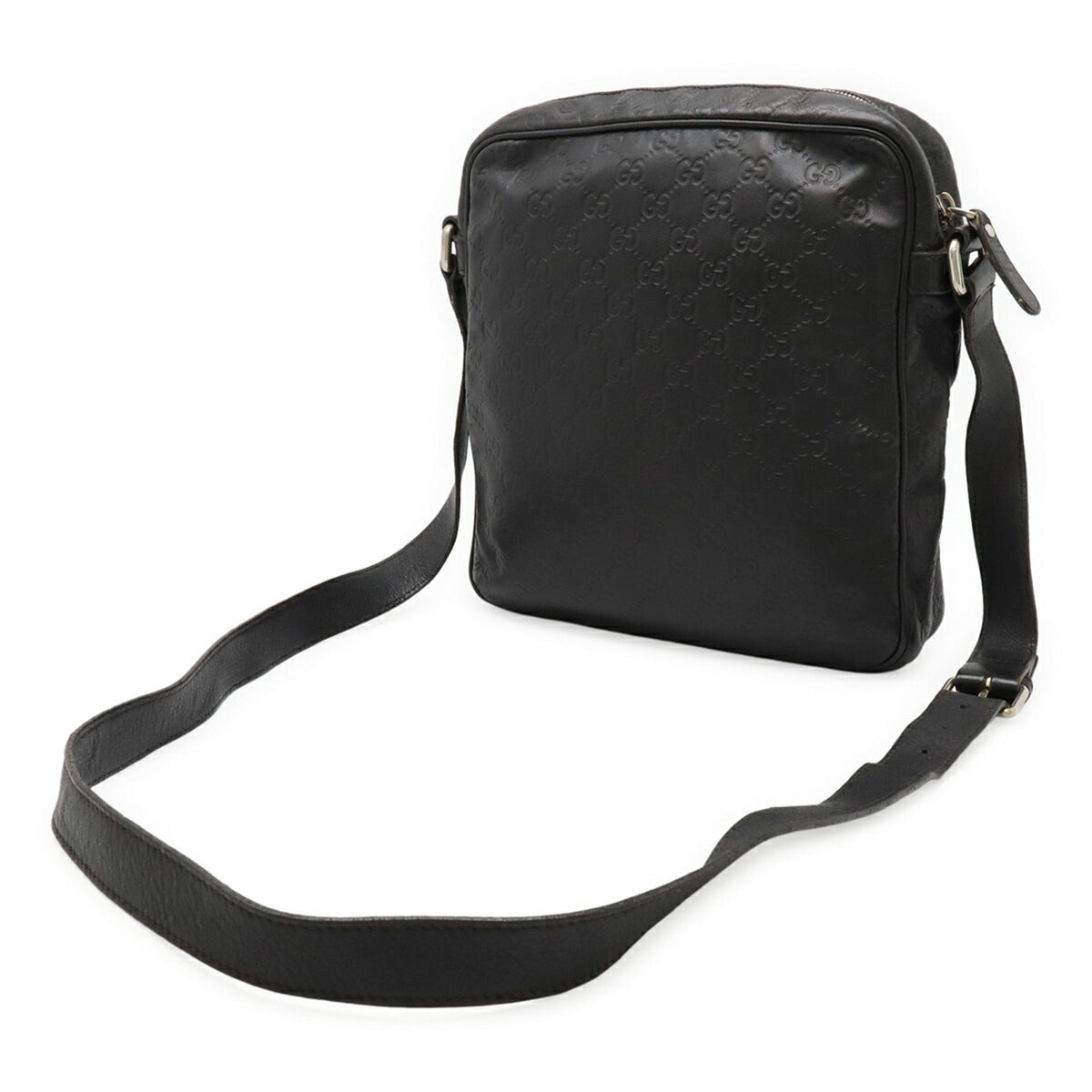 Gucci Black Leather Shoulder Bag (Pre-Owned)