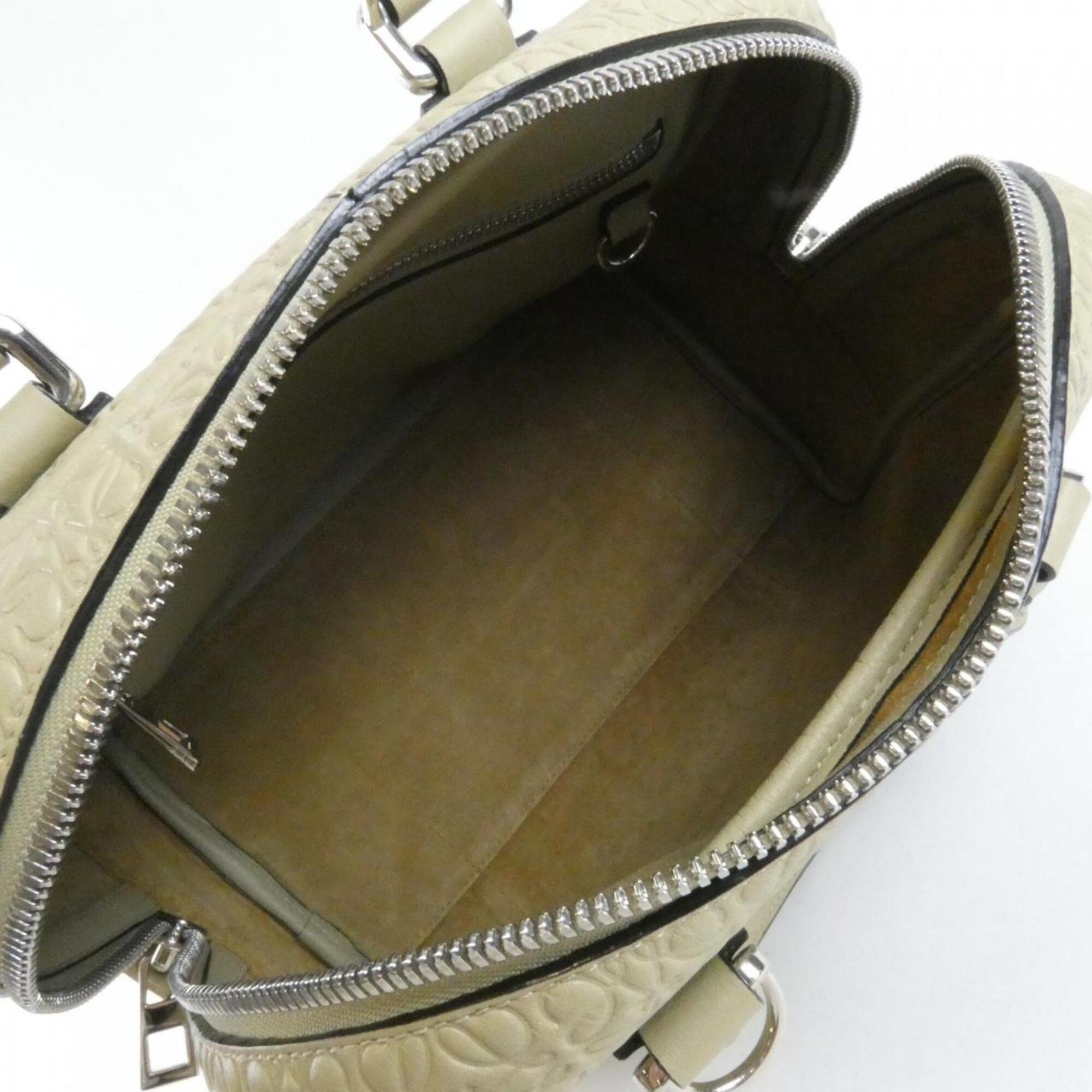 Loewe Beige Leather Handbag (Pre-Owned)